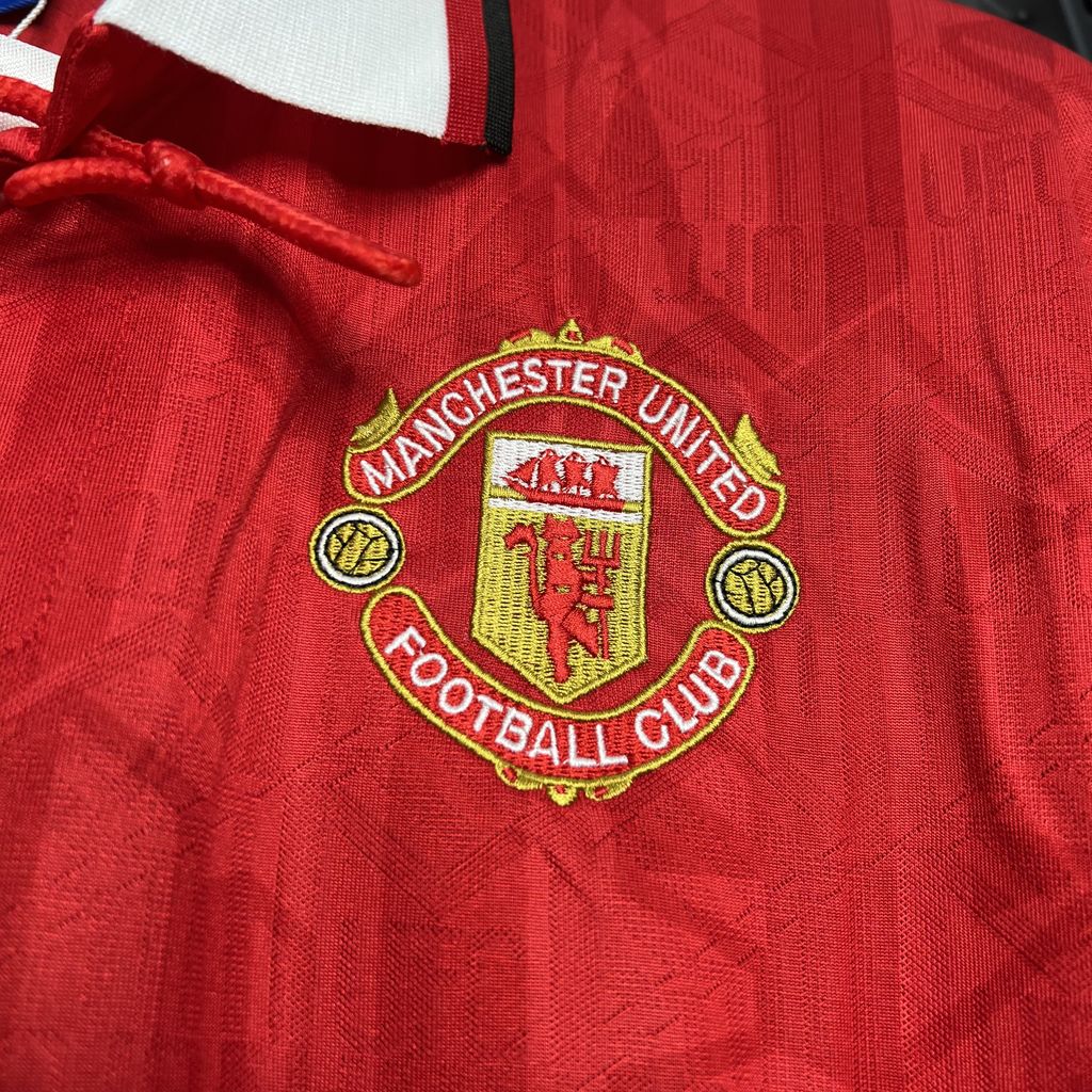 AlphaJersey-Retro Manchester United 1992-94 Home Jersey