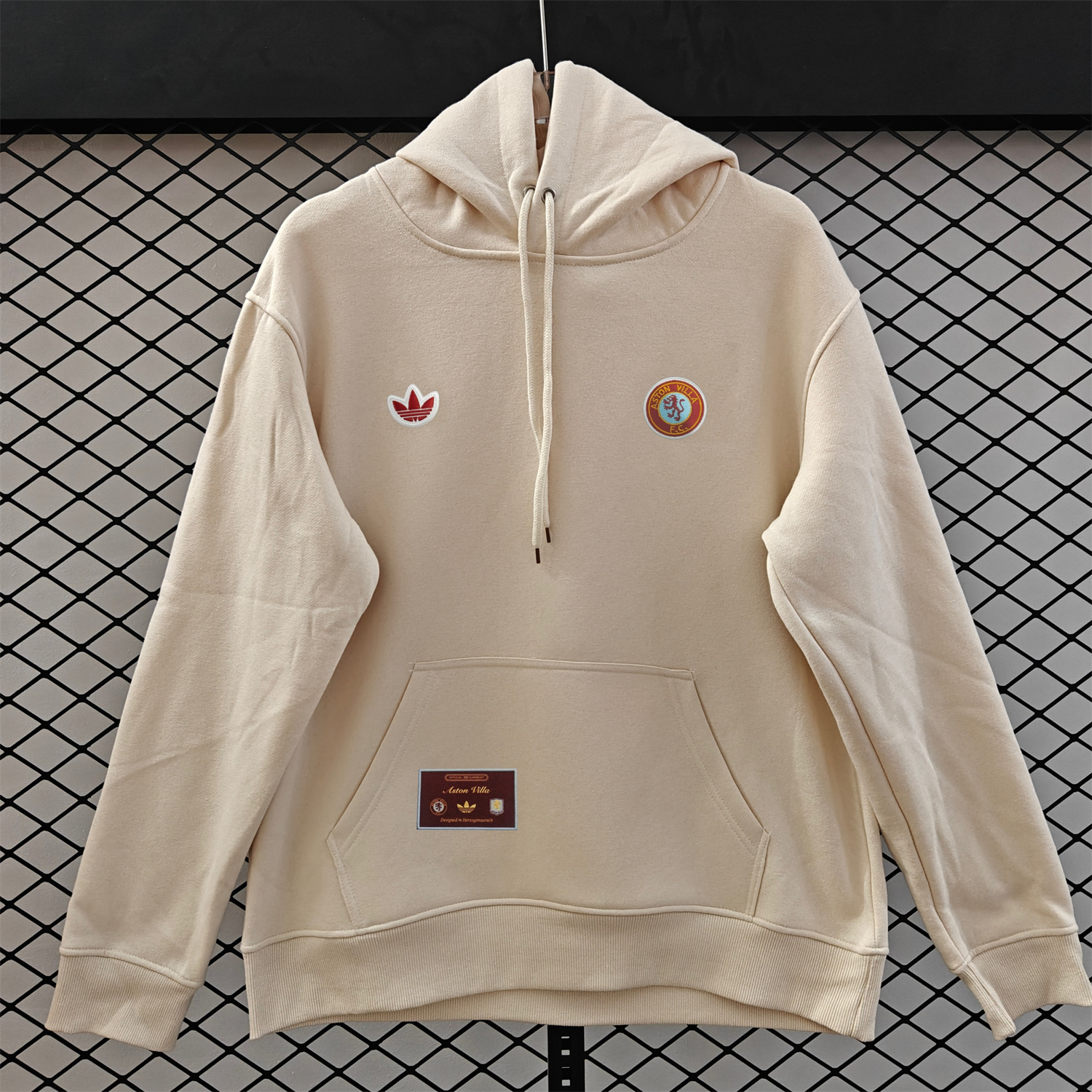 AlphaJersey-Aston Villa 25-26 Originals Terrace Icon Unisex Pullover Hoodie