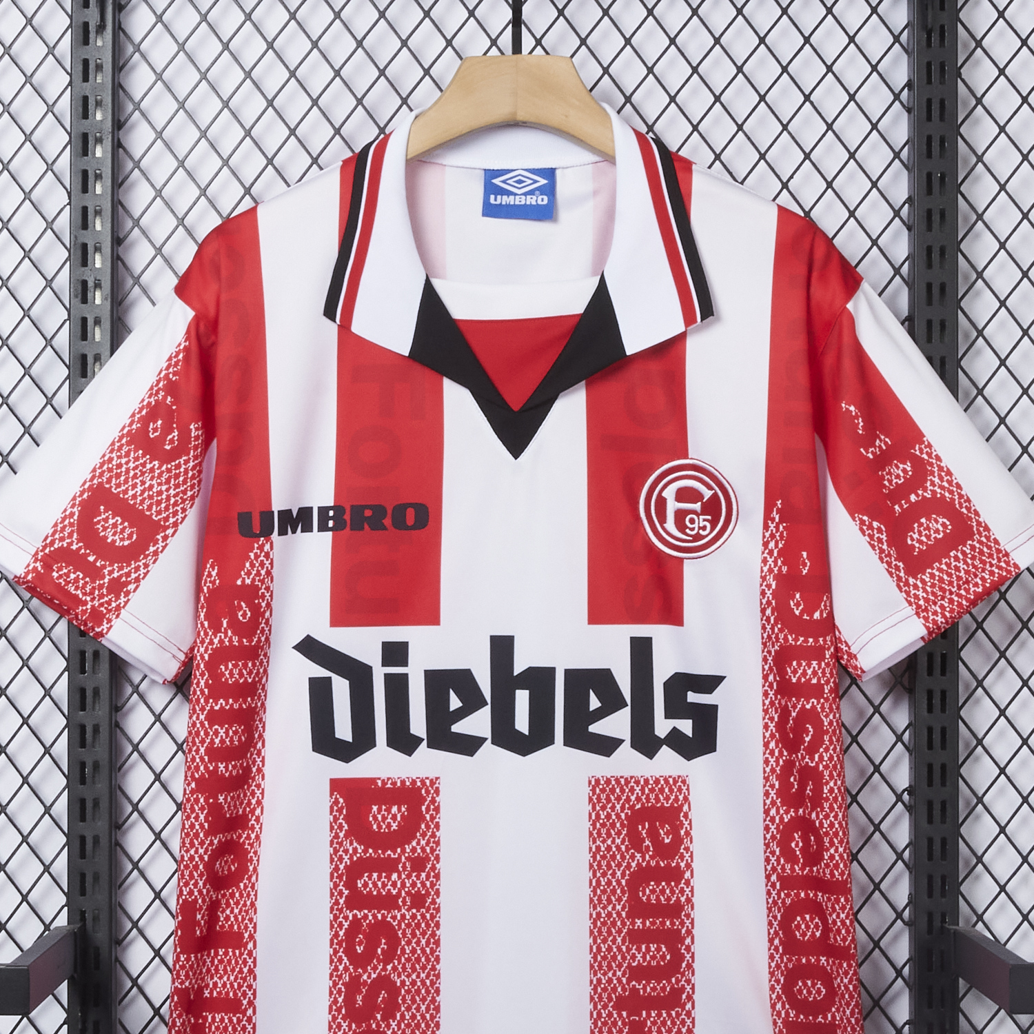 AlphaJersey-Retro Fortuna Düsseldorf 1996-98 Home Jersey