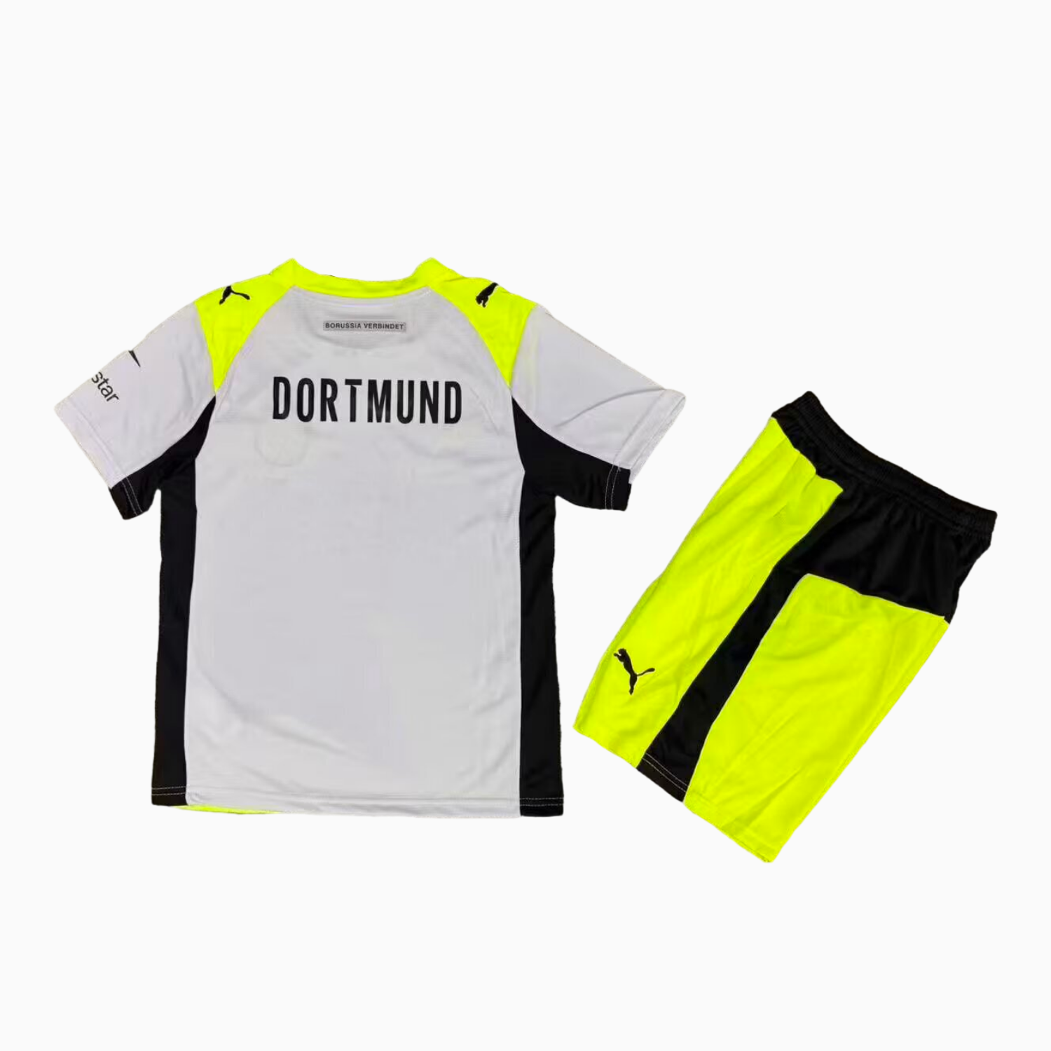 AlphaJersey-Dortmund 25-26 Away Silver Mist Kids Kit