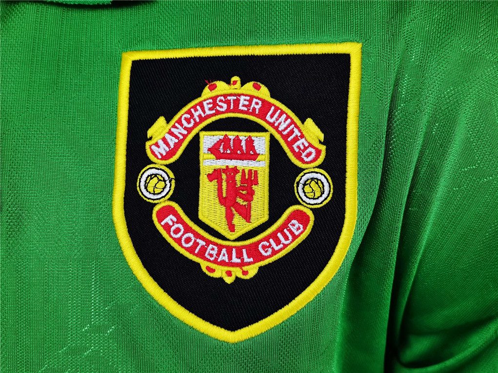 AlphaJersey-Retro Manchester United 92-94 Third Away Long Sleeve Jersey