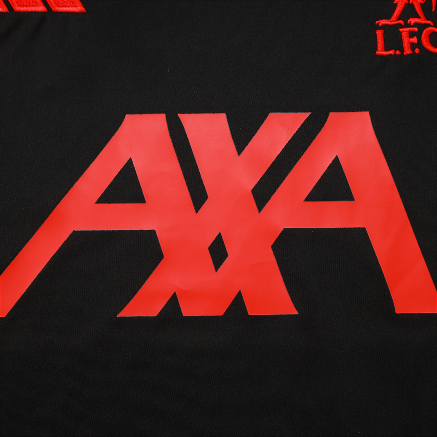 AlphaJersey-Liver.pool 25-26 Vest Training Set - Black Vest & Black Shorts