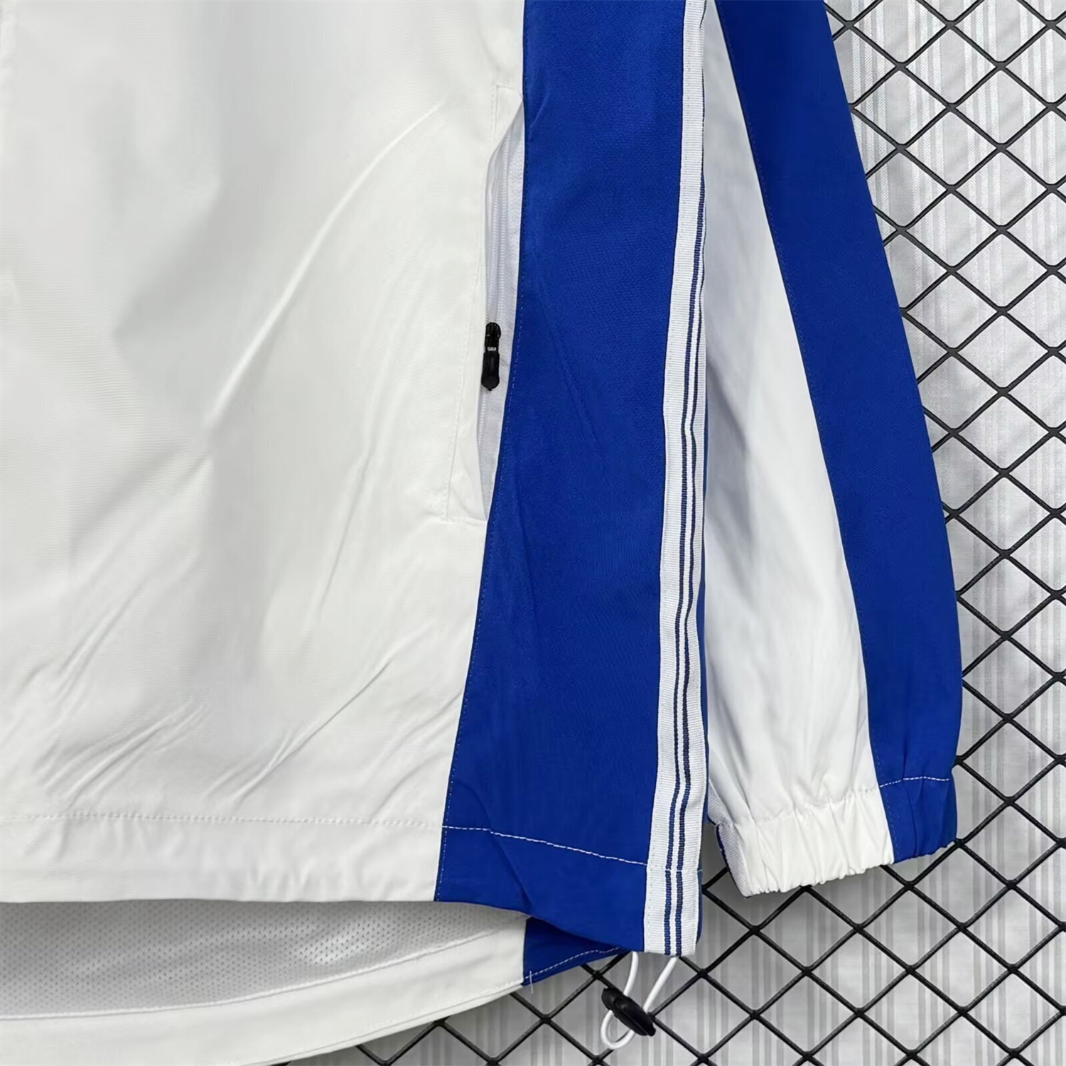 AlphaJersey-Retro Brazil 1998 White Windbreaker