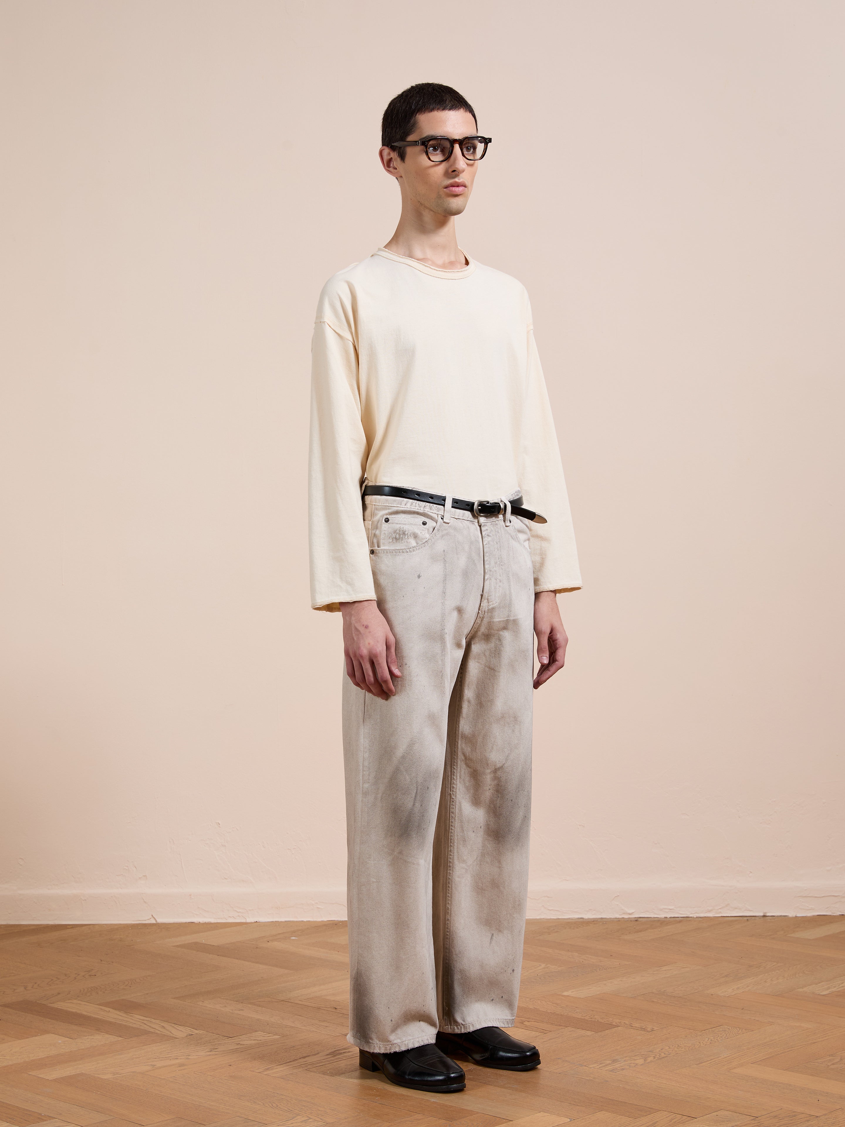 Lacy Baggy Jeans | Modern Menswear by yycbvcnbmmnbm