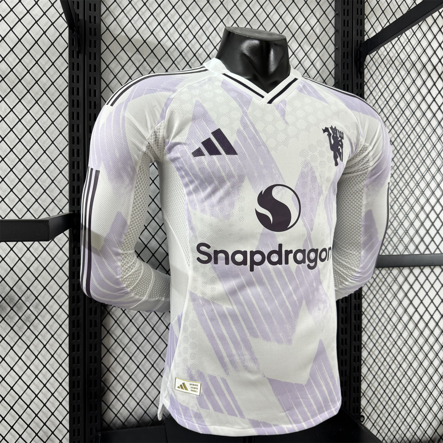 AlphaJersey-Manchester United 25-26 Away Long Sleeves Jersey - Player Version