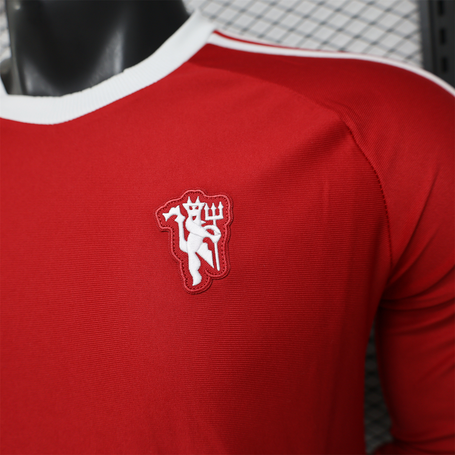 AlphaJersey-Manchester United 26-27 Red Casual Long Sleeves Jersey - Player Version