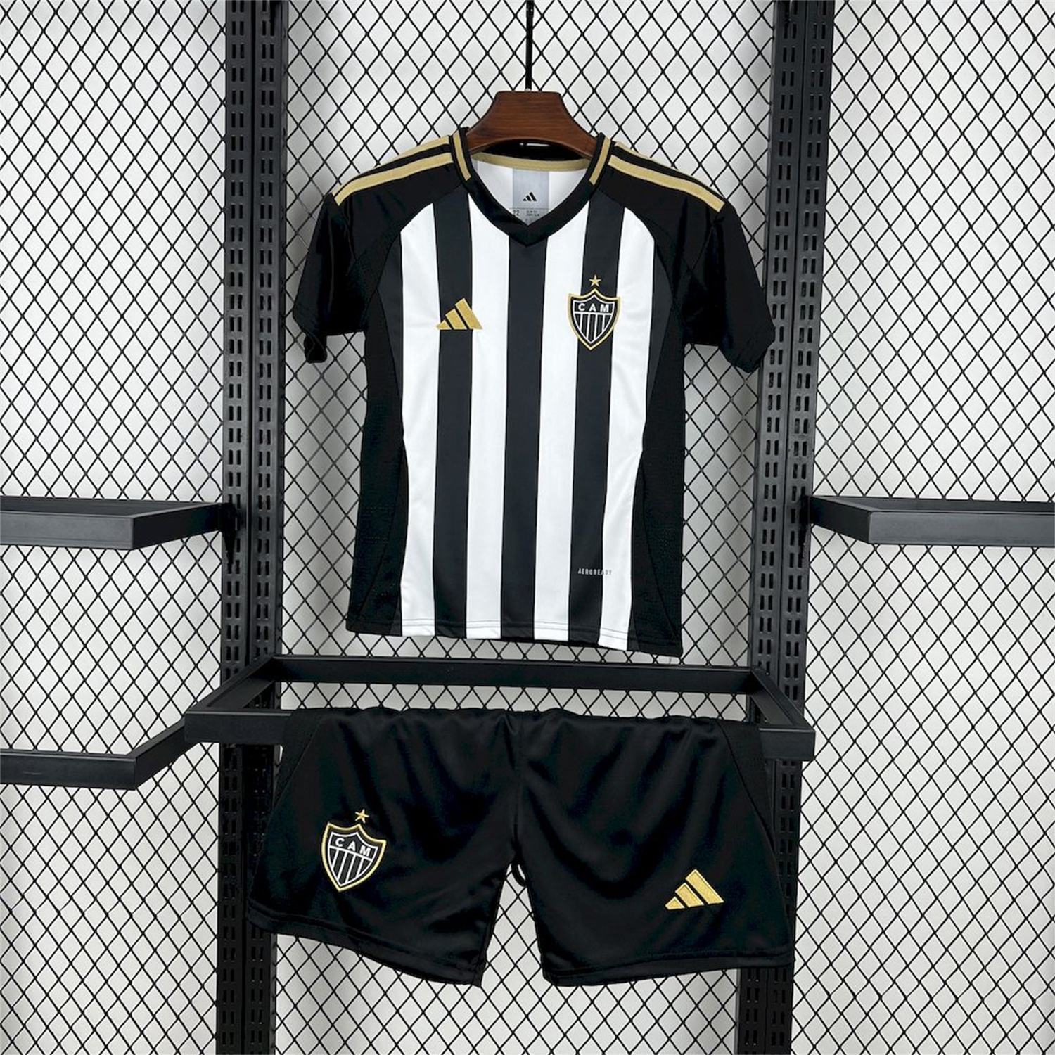 AlphaJersey-Atletico Mineiro 25-26 Home Unsponsored Kids Kit