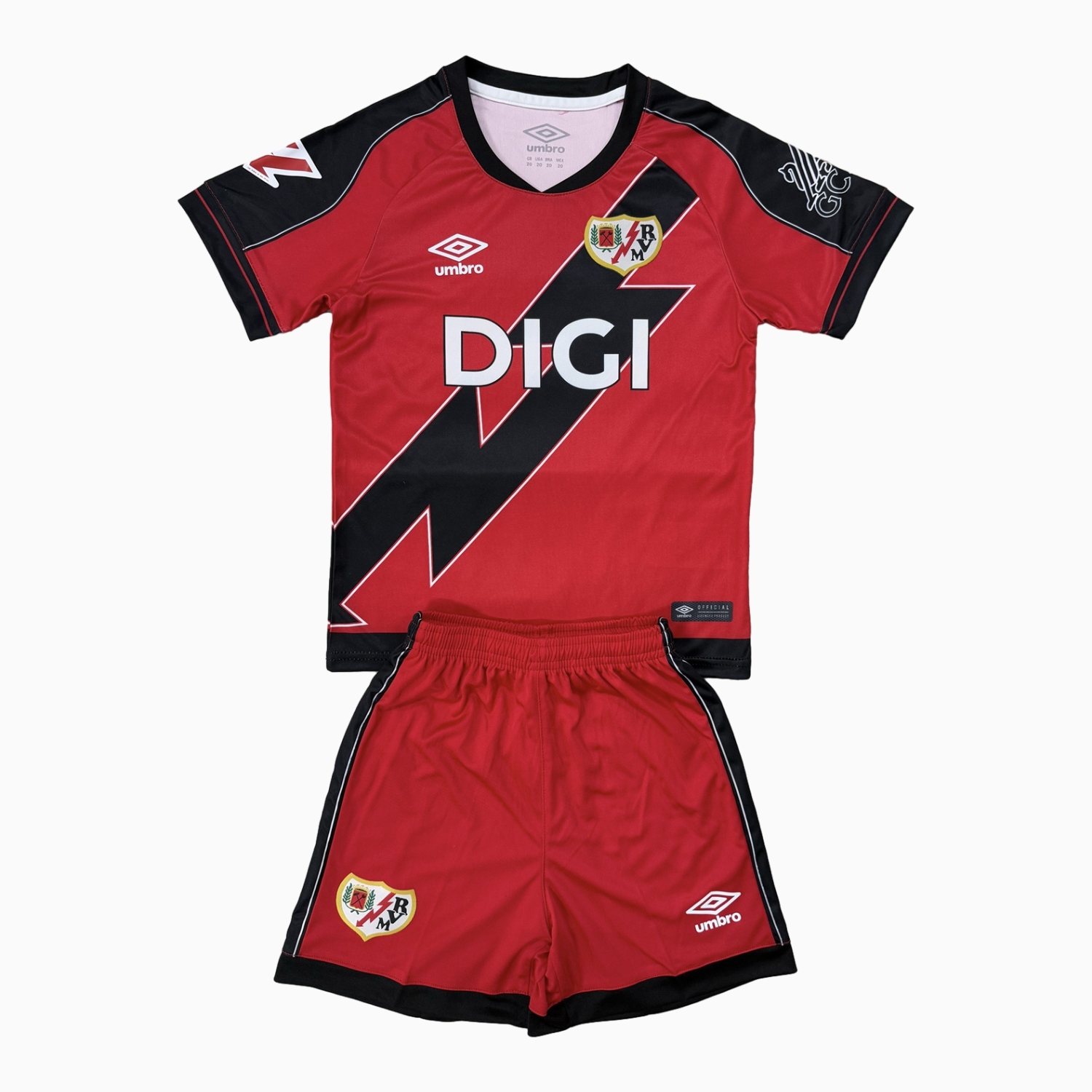 AlphaJersey-Rayo Vallecano 25-26 Away Men's Adult Jersey Set - Fans Version