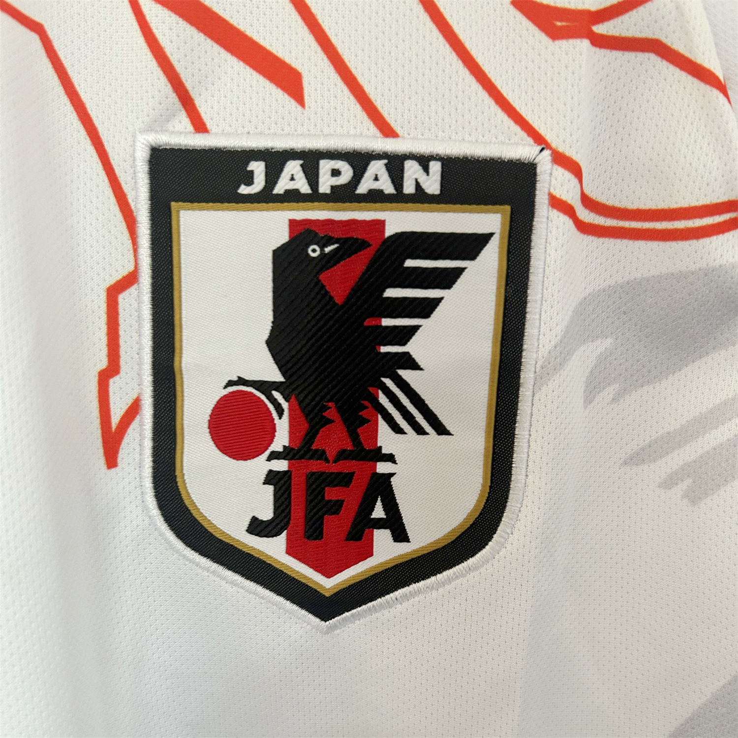 AlphaJersey-Japan 25-26 Y-3 Sunset Warrior and Crow White Special Jersey - Fans Version
