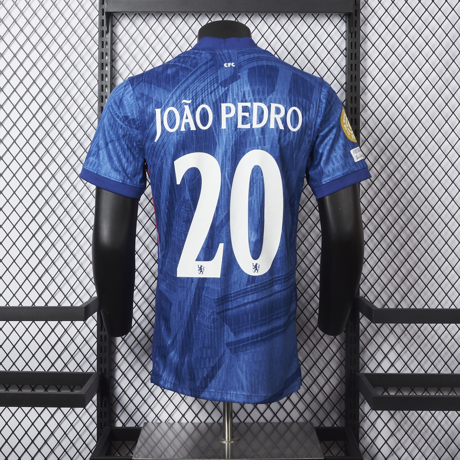AlphaJersey-C.H.E.L.S.E.A 25-26 Home Unsponsored Club World Cup Winner Jersey - Player Version