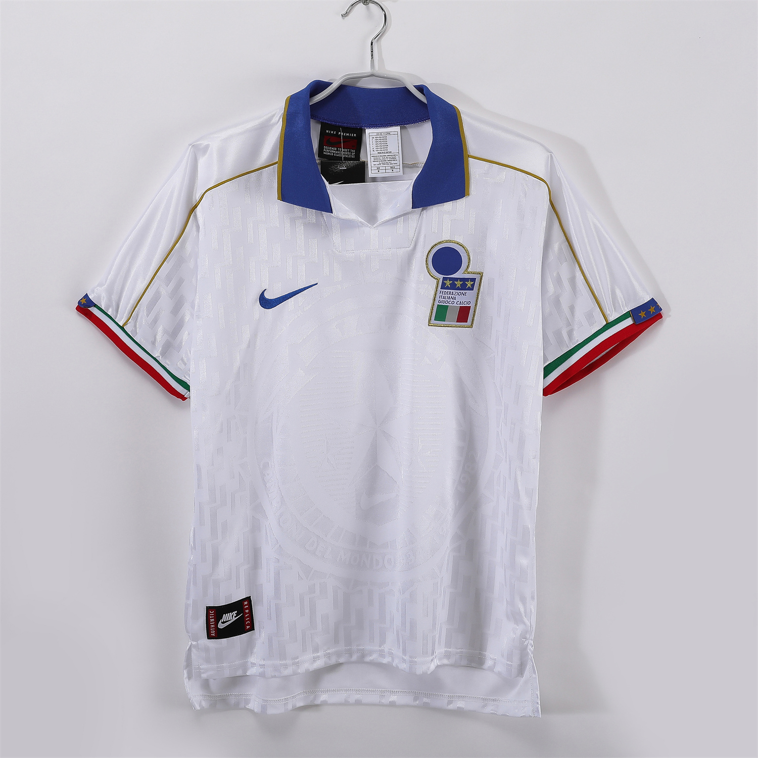 AlphaJersey-Retro Italy 1995 Away Jersey