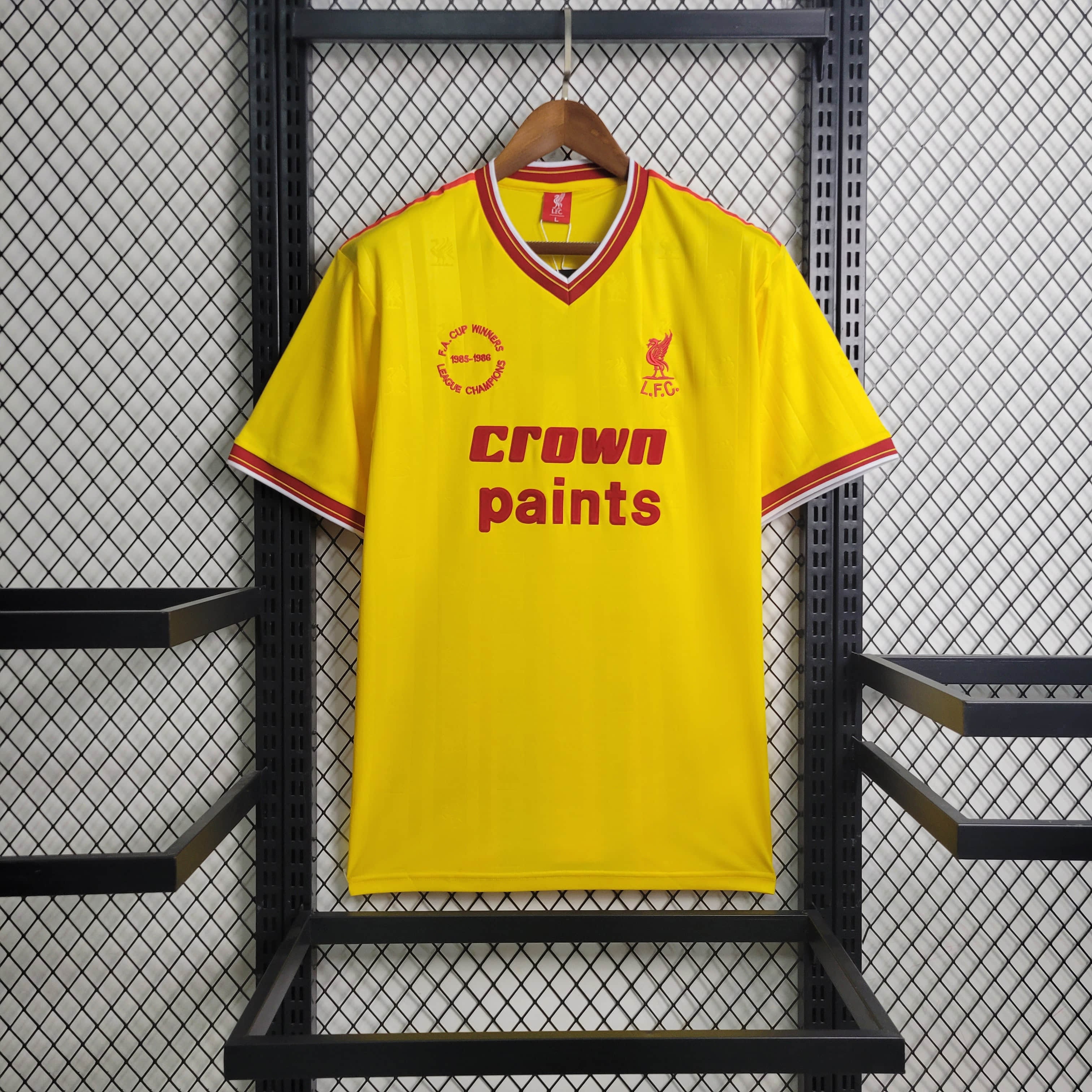 AlphaJersey-Retro Liver.pool 1986-87 Third Jersey