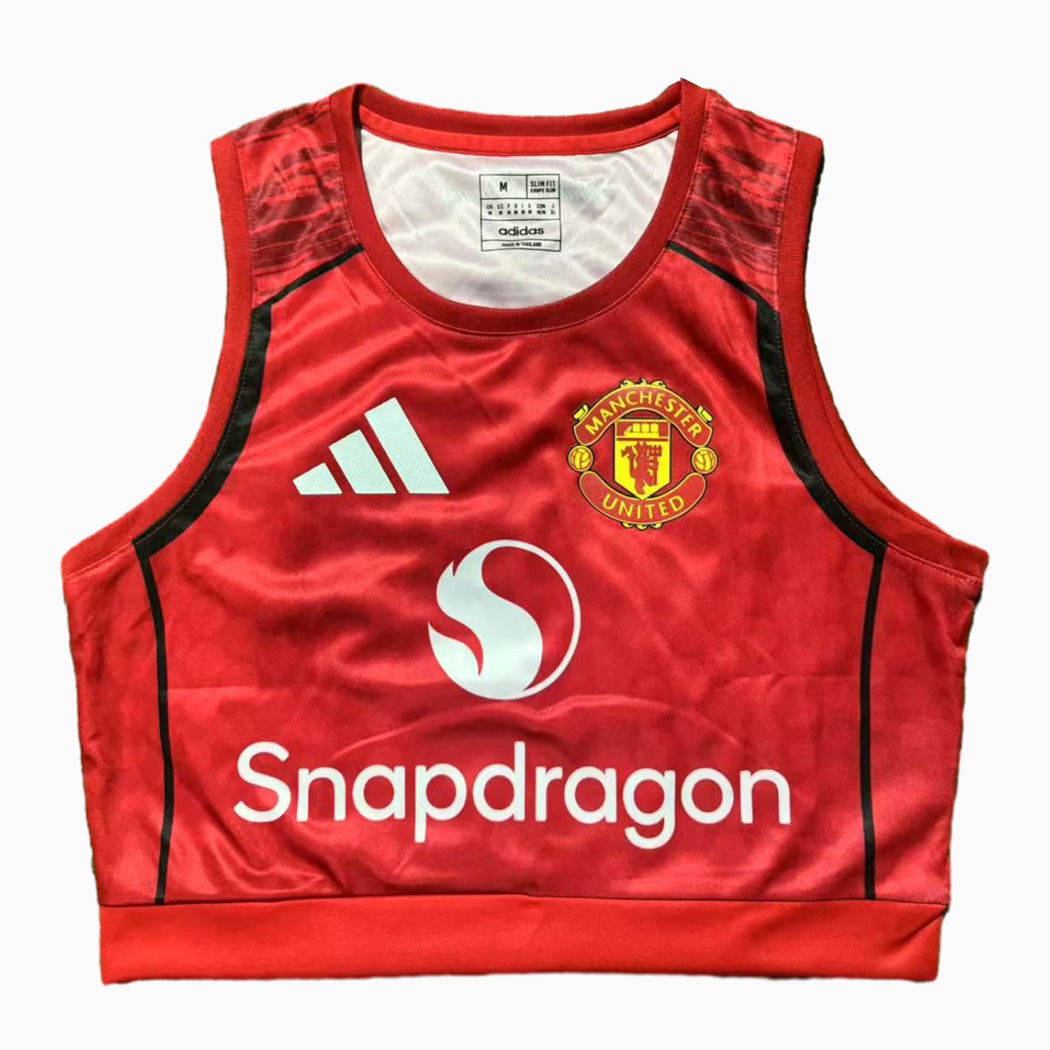 AlphaJersey-Women's Manchester United 25-26 Home Yoga Vest