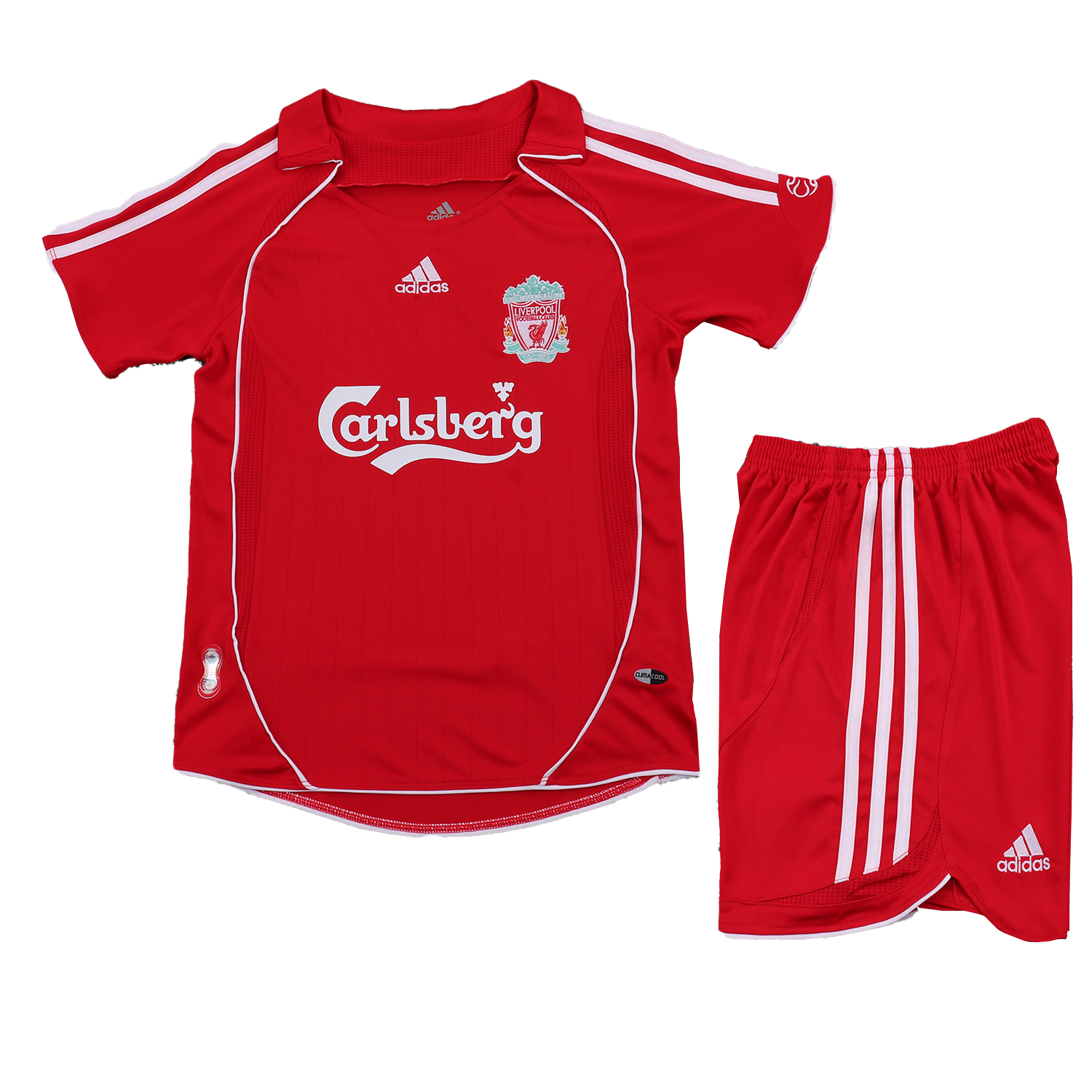 AlphaJersey-Retro Liver.pool 2006-08 Home Kids Kit