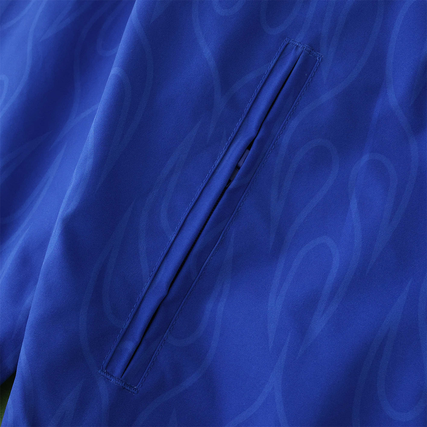 AlphaJersey-Retro Japan 1998 Throwback Double Sided Reversible Windbreaker - White & Blue