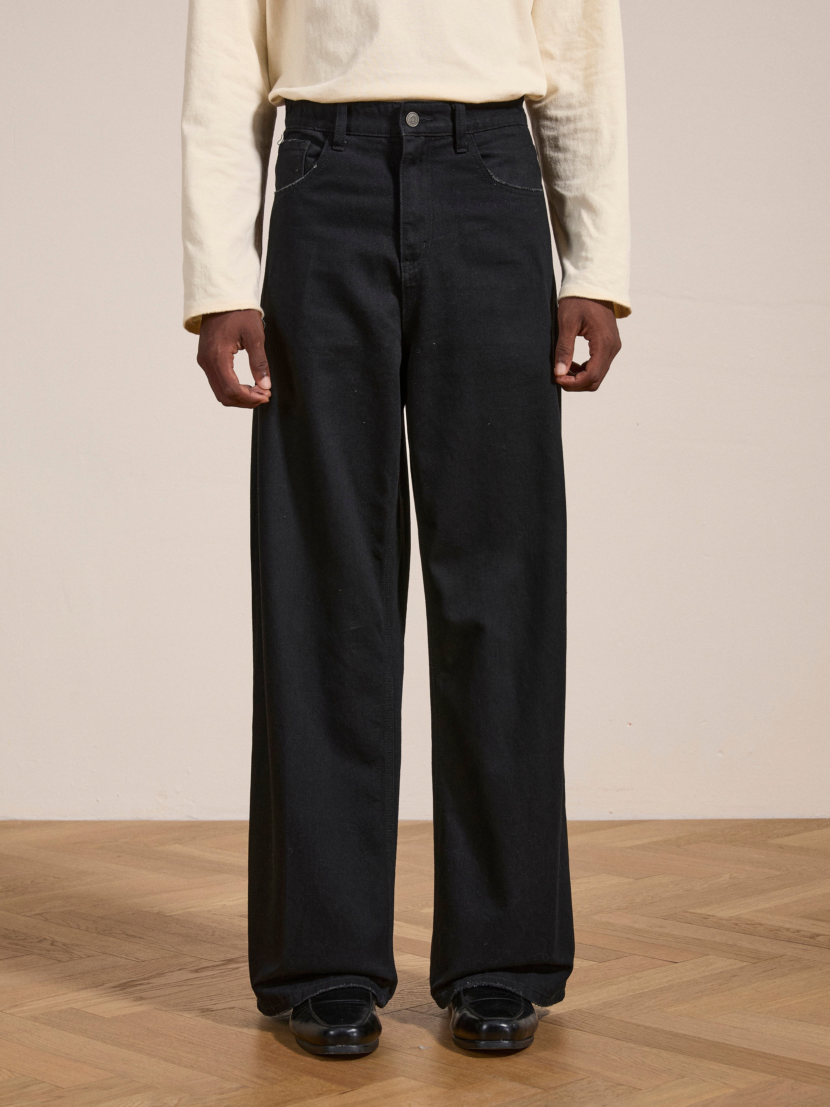 Lacy Baggy Jeans | Modern Menswear by yycbvcnbmmnbm