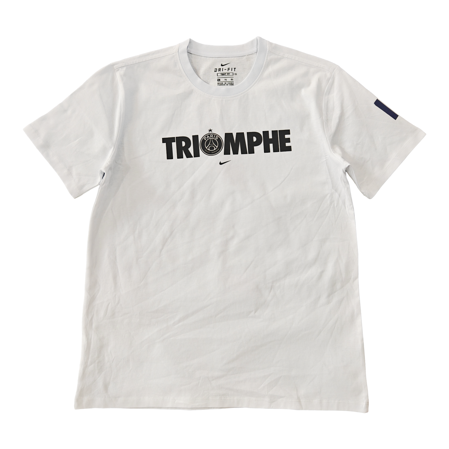 AlphaJersey-Paris Saint-Germain PSG 2025 Champions League Commemorative White T-shirt