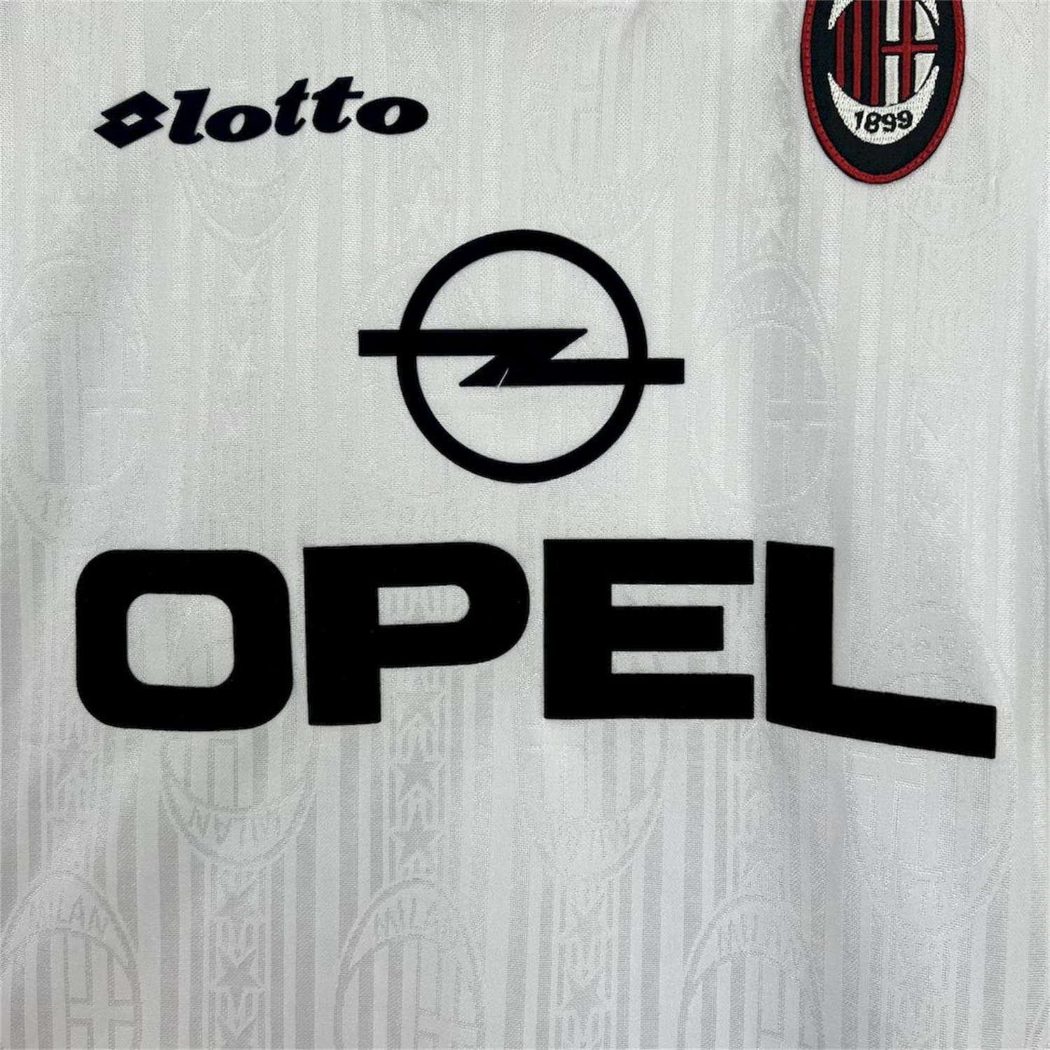 AlphaJersey-Retro AC Milan 1997-98 White Special Jersey