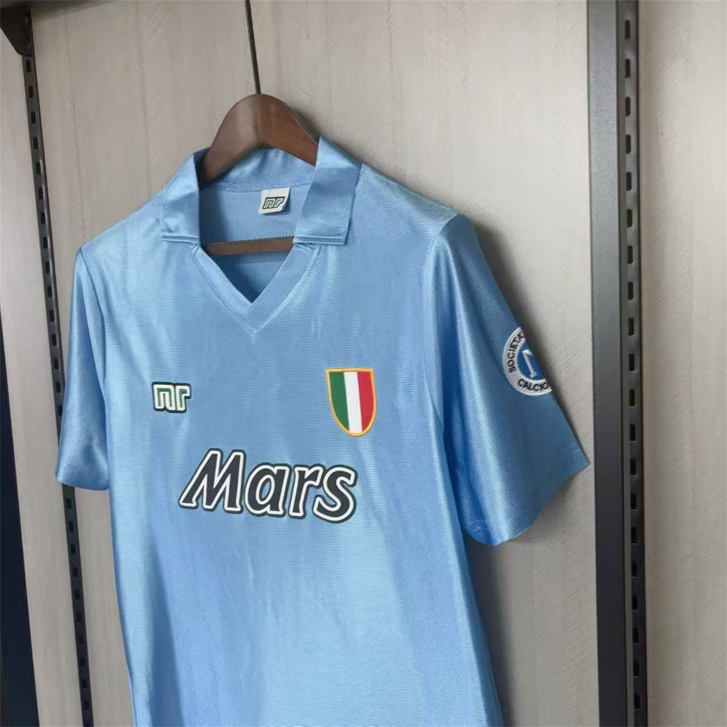 AlphaJersey-Retro Napoli 1990-91 Home Blue Jersey