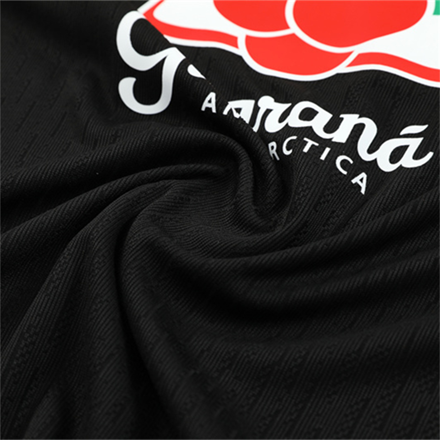 AlphaJersey-Brazil 25-26 Long Sleeve Training Set - Player Version - Black Top and Pants