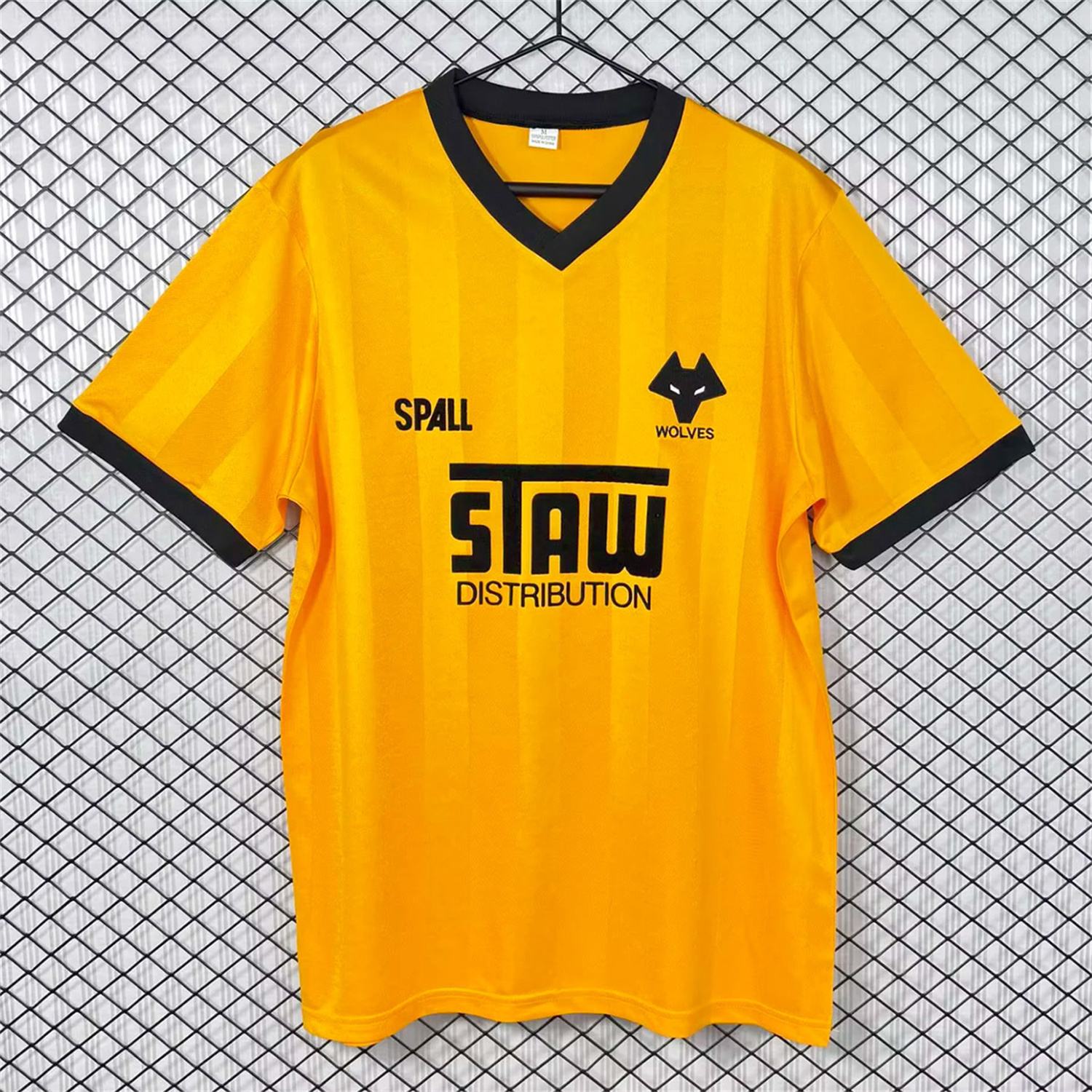 AlphaJersey-Retro Wolverhampton Wanderers Wolves 1986-88 Home Jersey