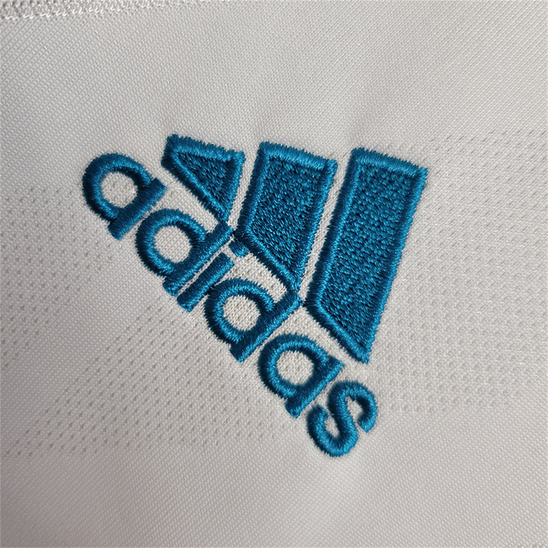 AlphaJersey-Real Madrid Retro 17-18 Home Long Sleeve Shirt