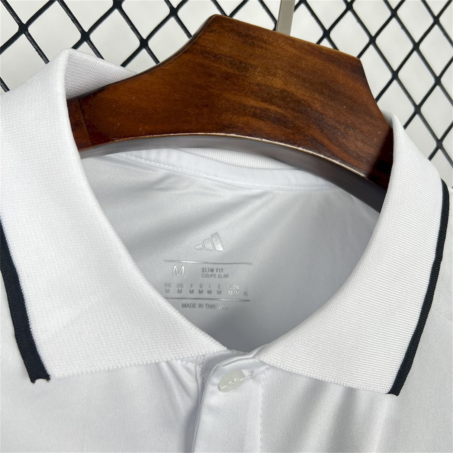 AlphaJersey-Benfica 25-26 White Polo Jersey - Fans Version