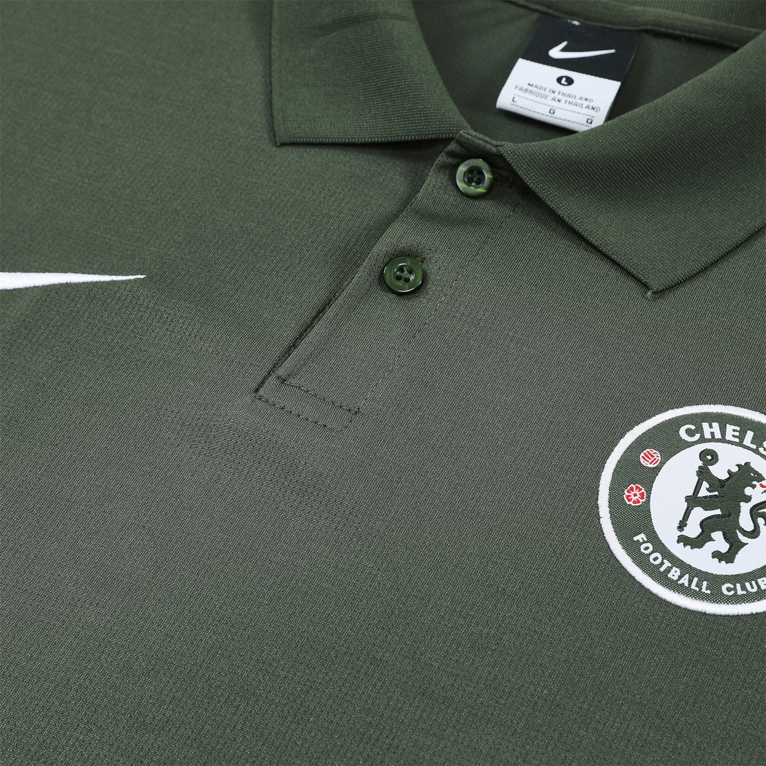 AlphaJersey-C.H.E.L.S.E.A 25-26 POLO Short-Sleeve Training Set - Dark Green Top and Pants