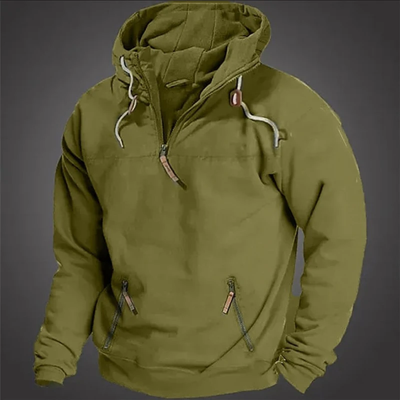 Spring Autumn Solid Color Loose Casual Hoodies Male Long Sleeve Fashion All-match Hooded Sweatshirt Hombre Harajuku Y2K Top Men