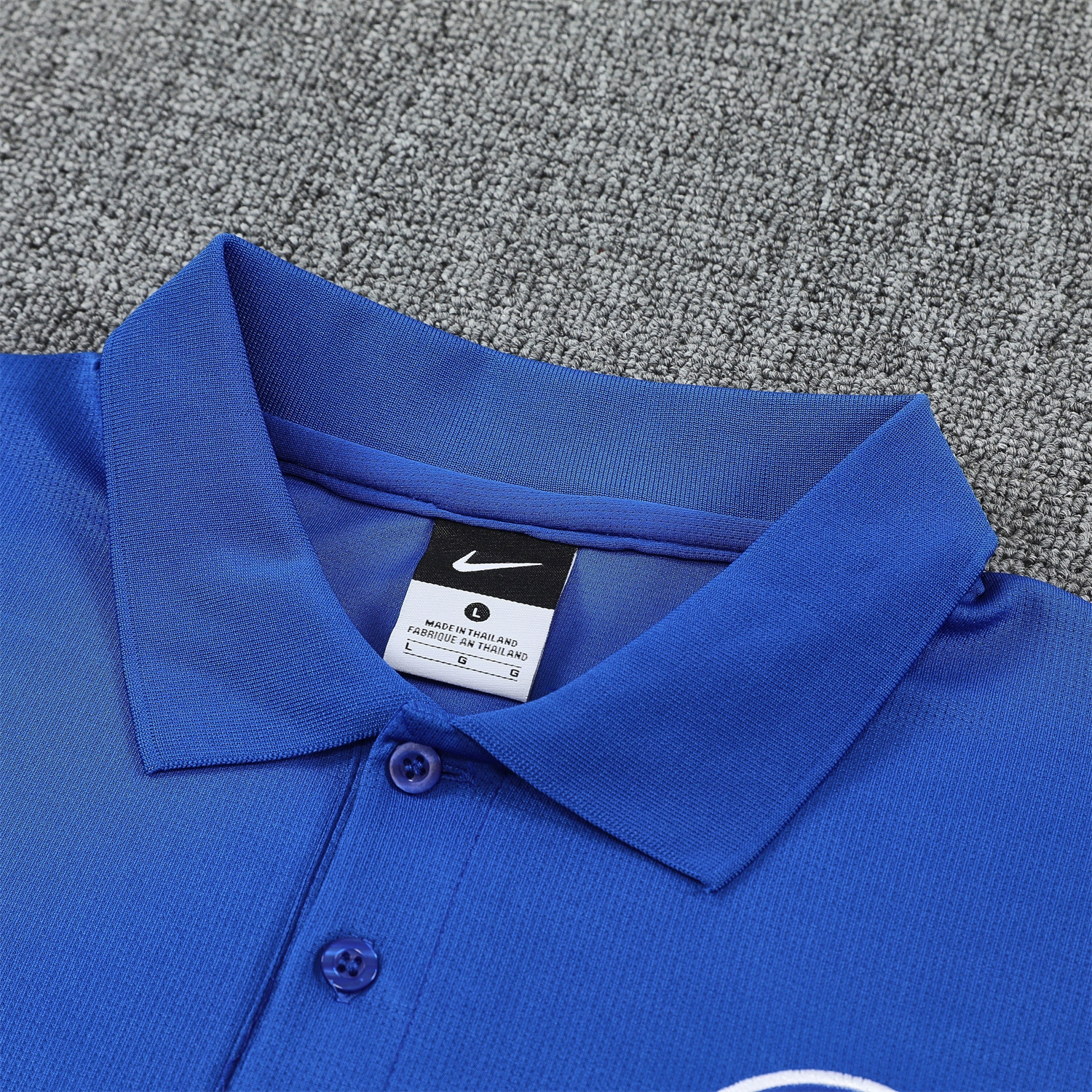 AlphaJersey-C.H.E.L.S.E.A 25-26 POLO Short-Sleeve Training Set - Blue Top and Black Pants