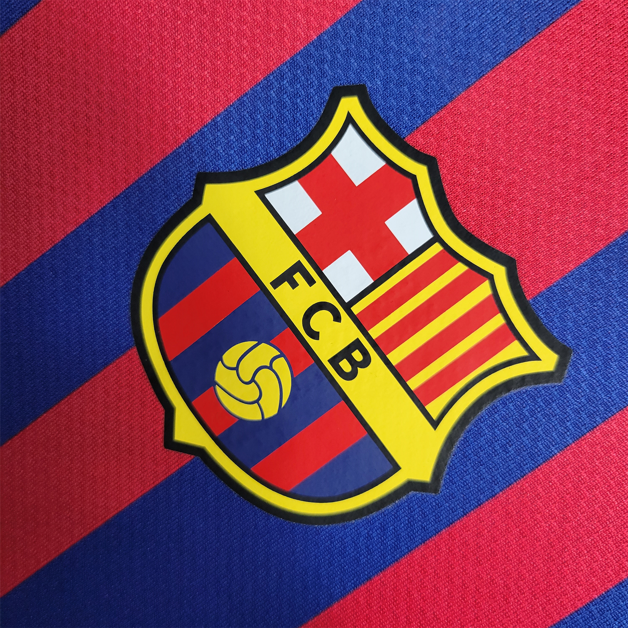 AlphaJersey-Retro Barcelona 11-12 Home Stadium Long Sleeve Jersey