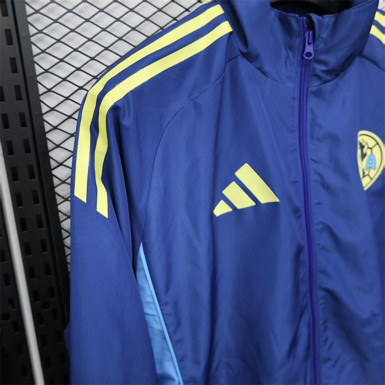 AlphaJersey-Club América 25-26 Blue Windbreaker Jacket
