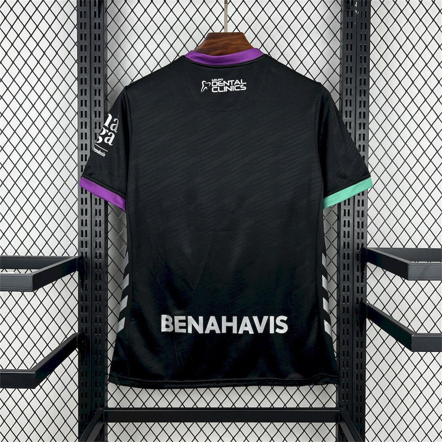 AlphaJersey-Malaga 25-26 Away Black Jersey - Fans Version