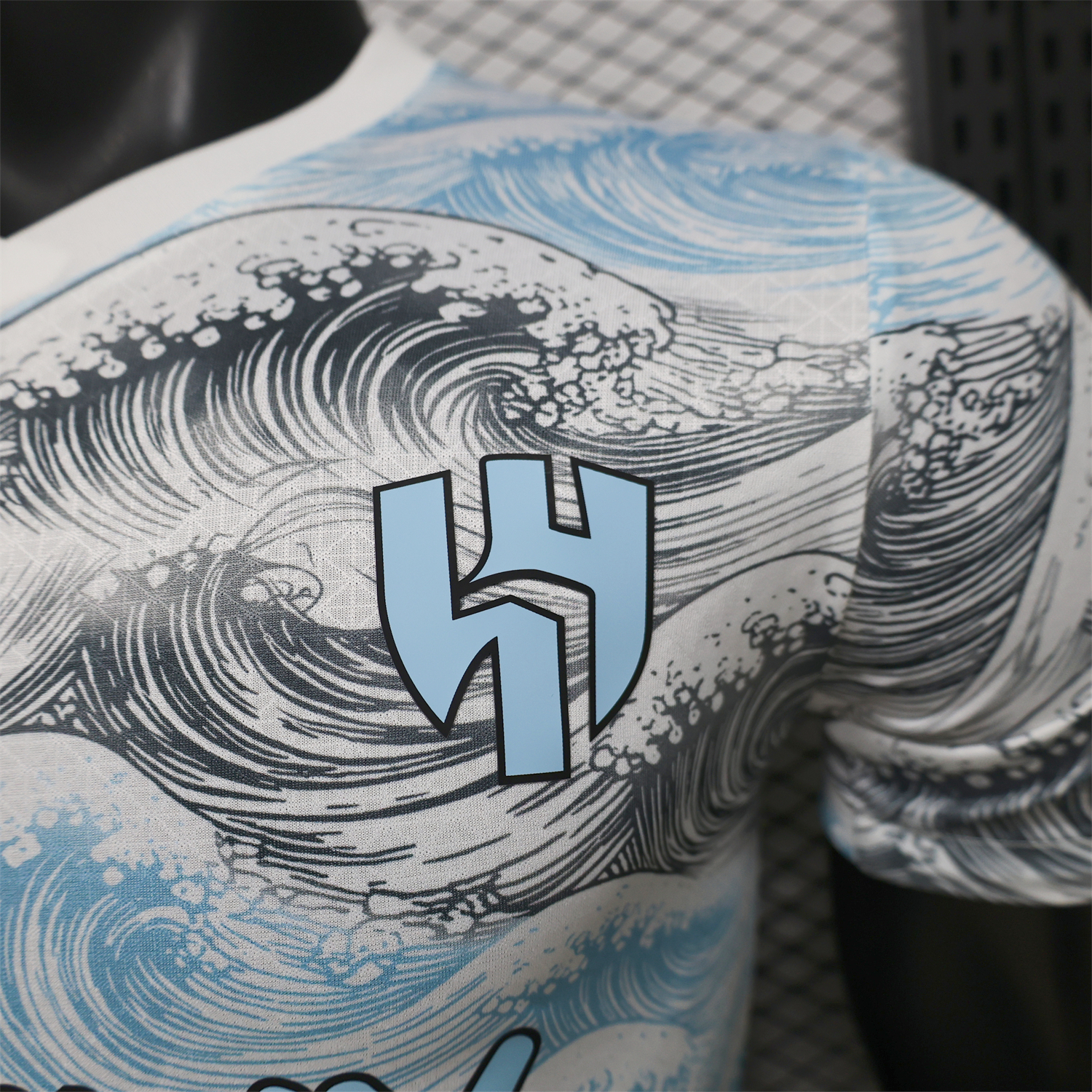 AlphaJersey-Al Hilal Riyadh Crescent 25-26 Blue Grey Special Jersey - Player Version