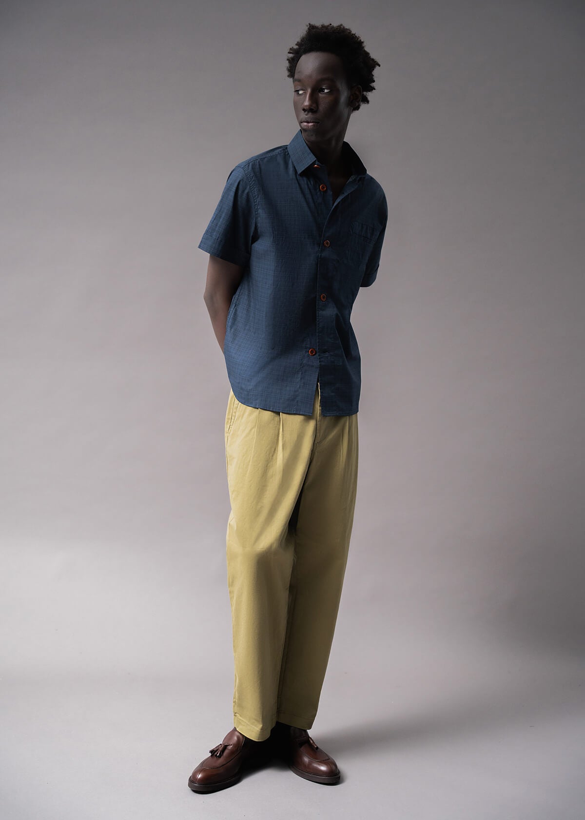 Shades Of Blue Plaid | Modern Menswear by yycbvcnbmmnbm