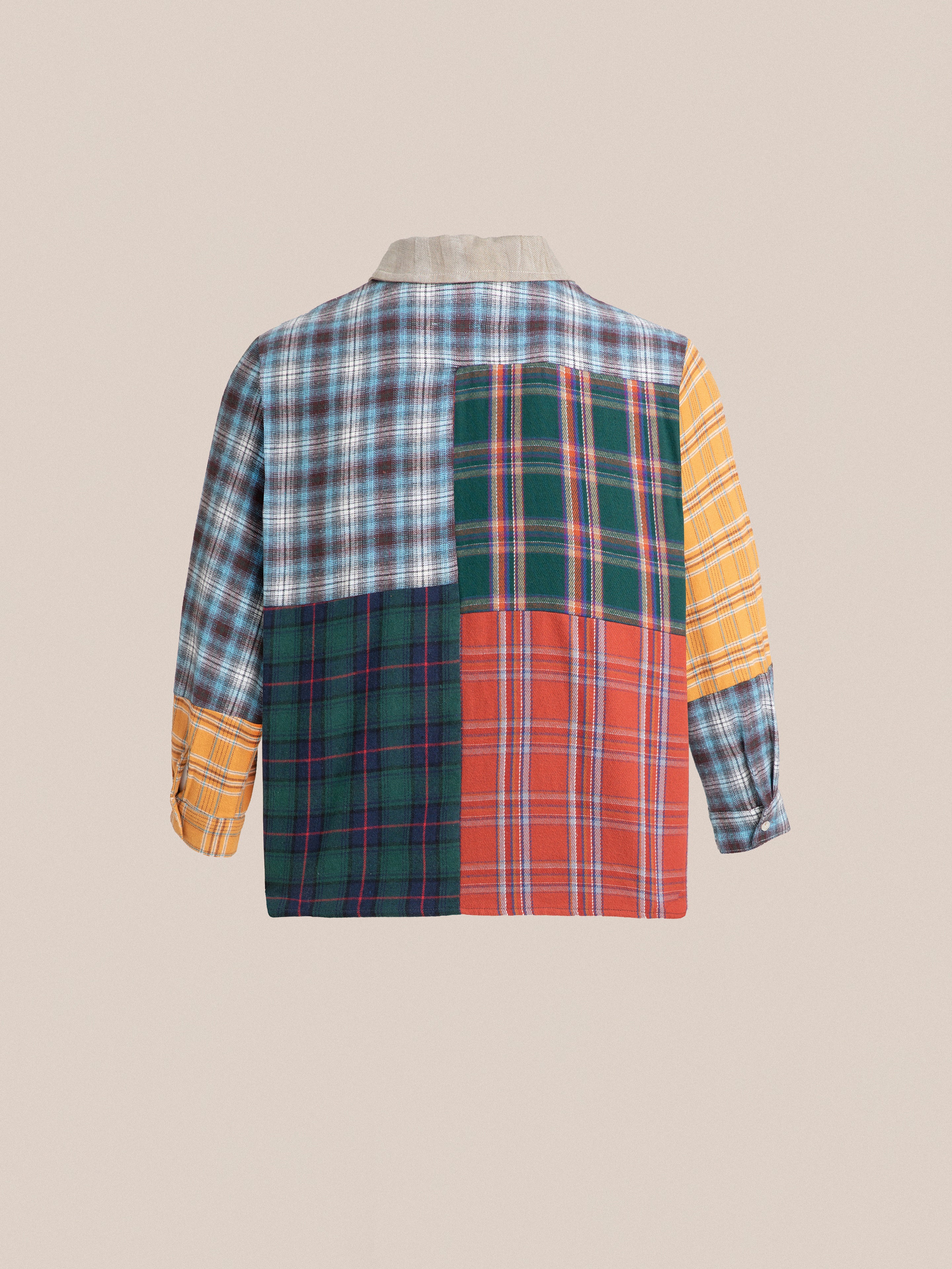Multi Plaid Tartan Shirt | Modern Menswear by yycbvcnbmmnbm