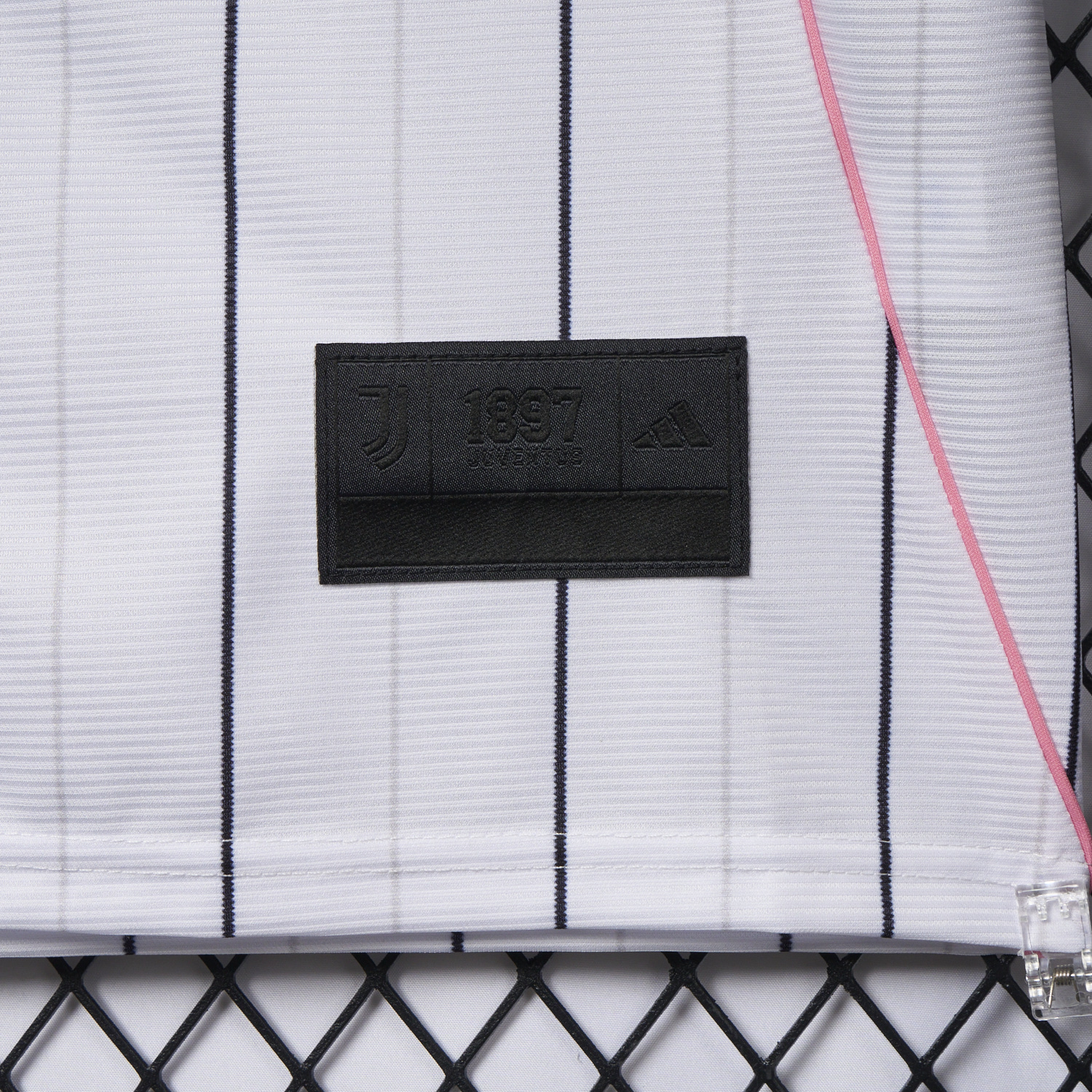 AlphaJersey-Juventus 25-26 White Baseball Jersey with Black Stripes