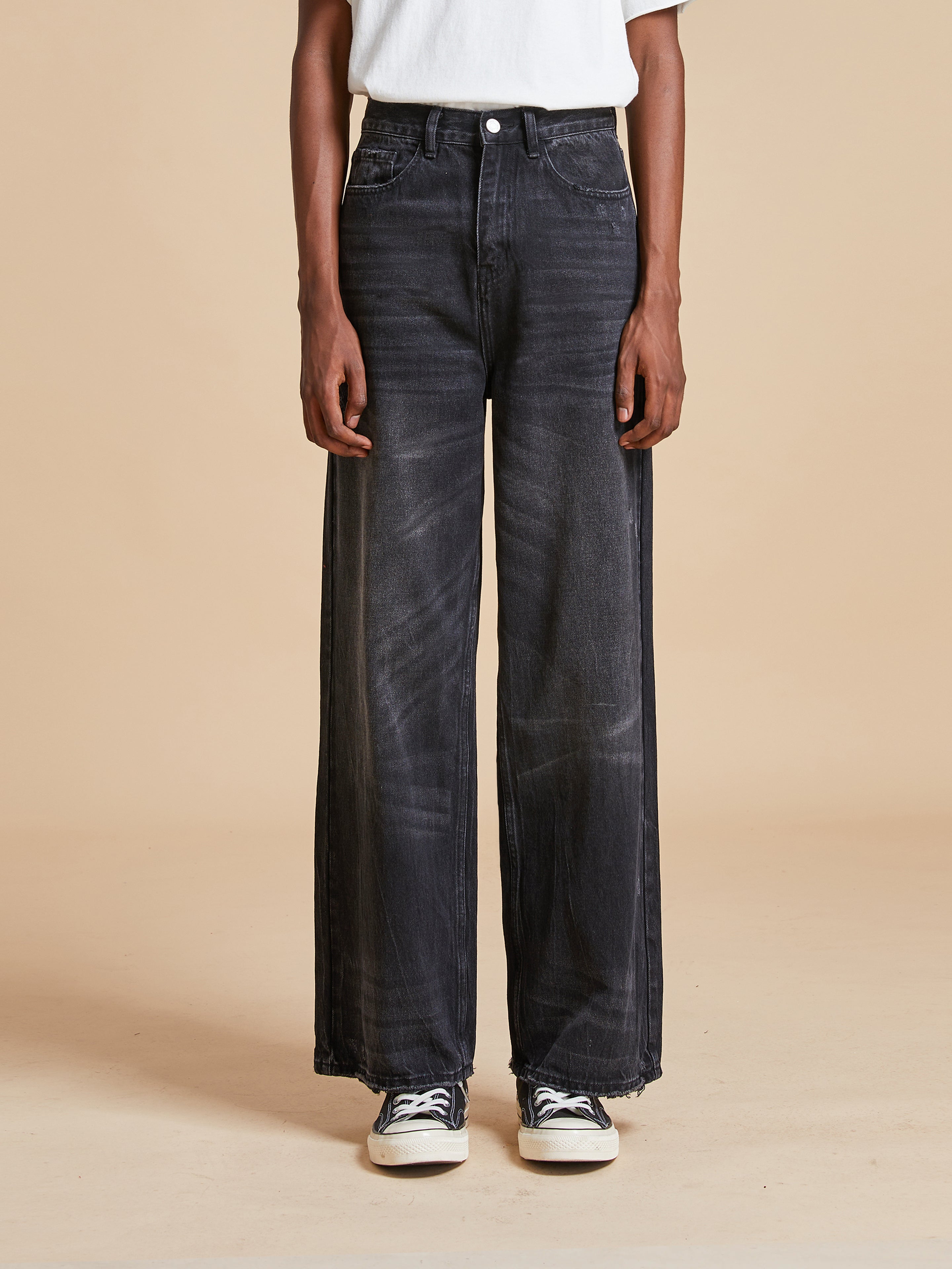 Lacy Baggy Jeans | Modern Menswear by yycbvcnbmmnbm