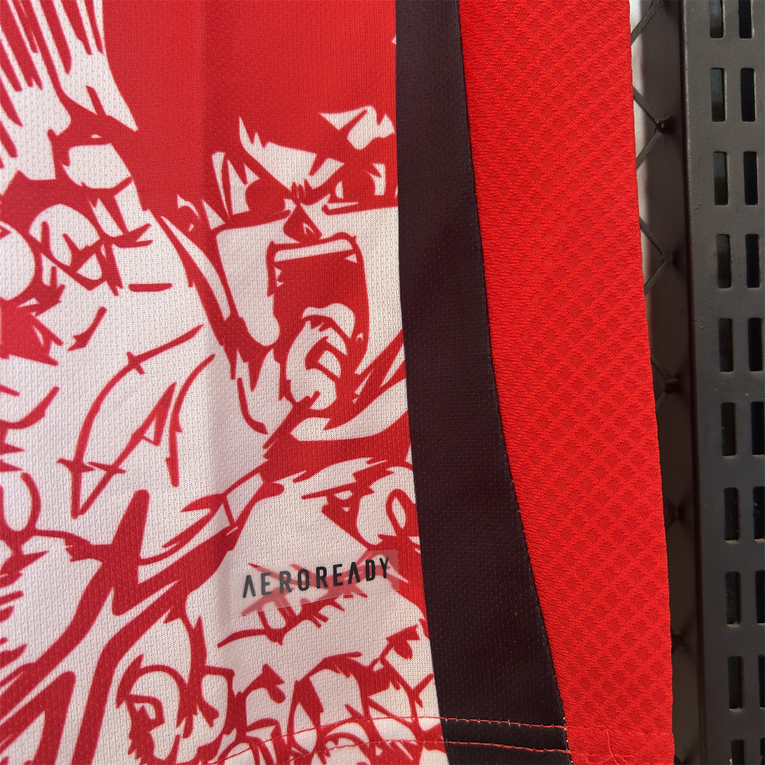 AlphaJersey-Japan 25-26 Red Vegeta Comic Slice Special Edition Jersey - Fans Version
