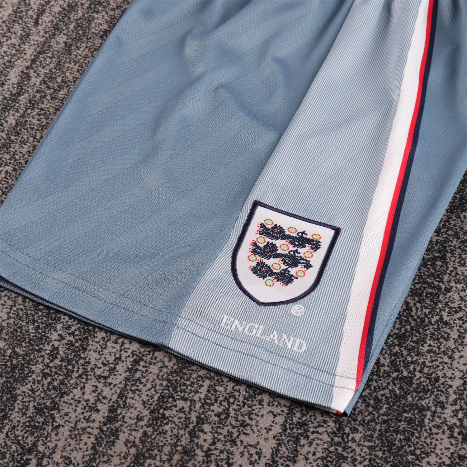 AlphaJersey-Retro England 1996 Away Kids Kit