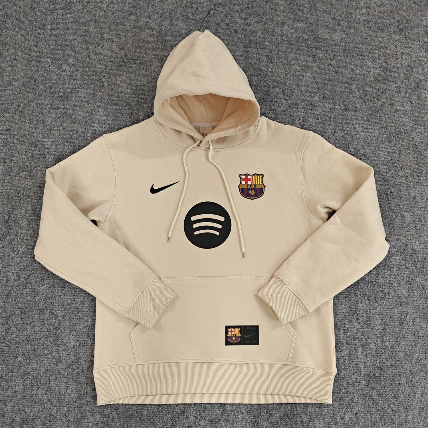 AlphaJersey-Barcelona 25-26 Big Logo Unisex Pullover Hoodie