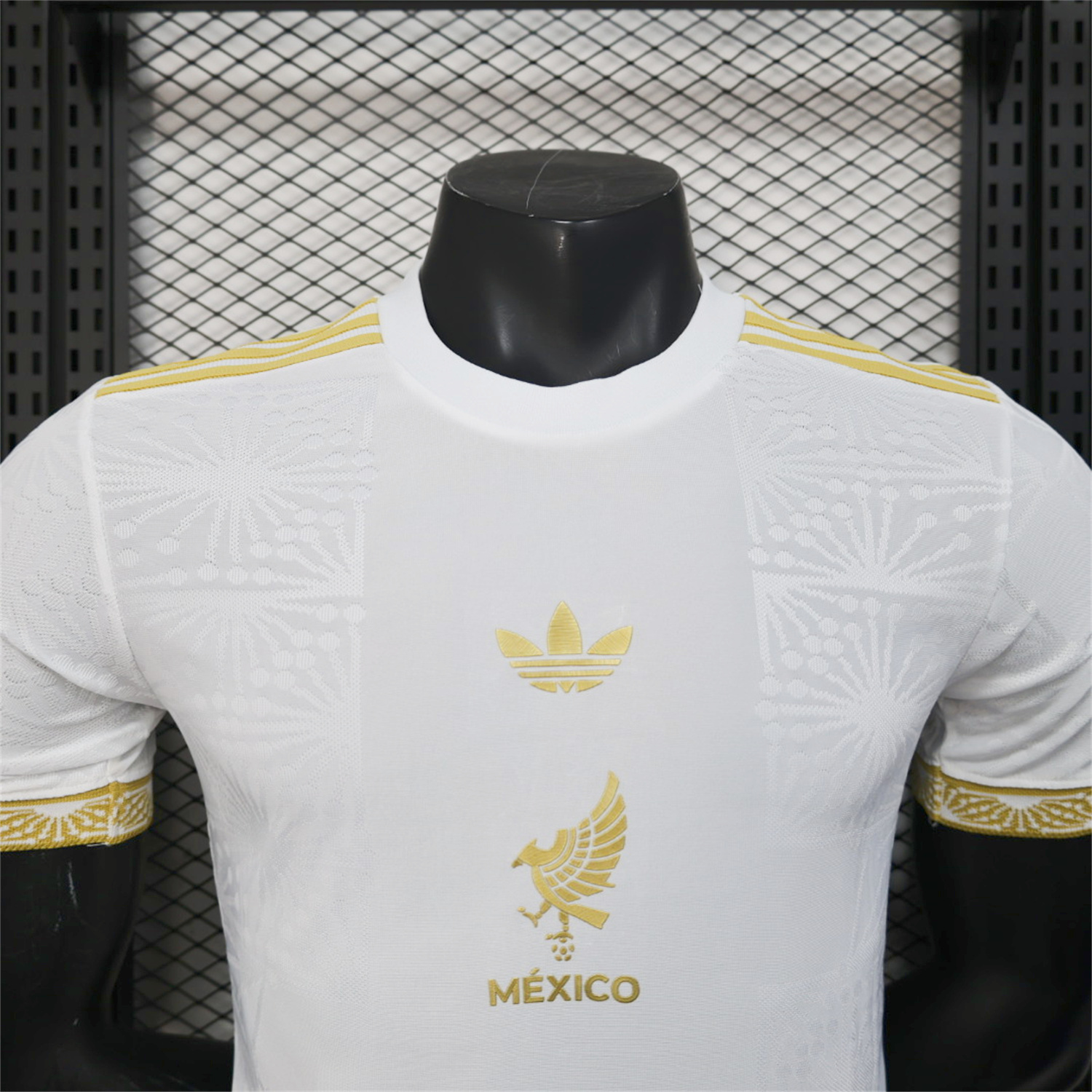 AlphaJersey-Mexico 2025 Gold Cup White Special Edition Jersey - Player Version