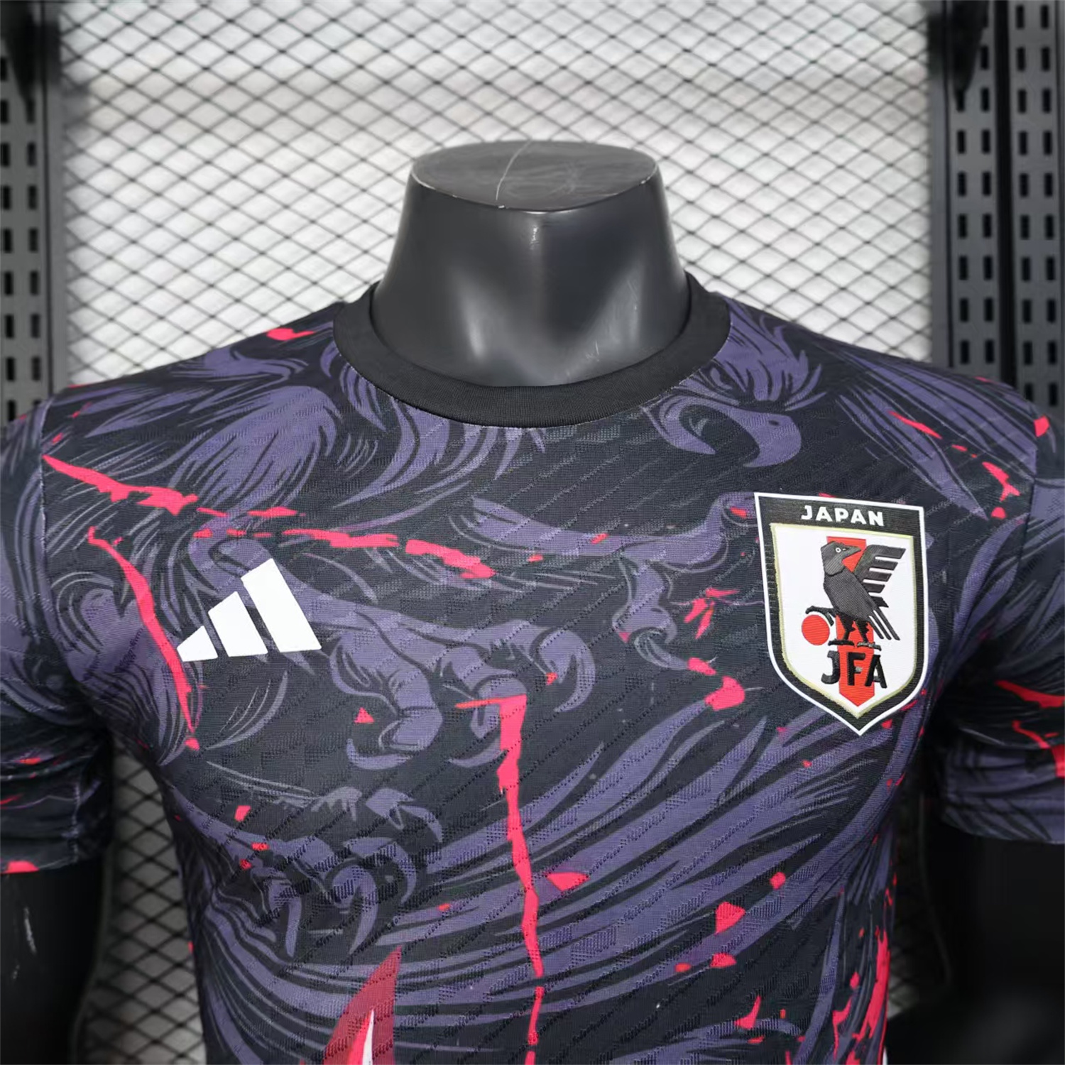 AlphaJersey-Japan 25-26 Firebird Special Edition Black Jersey - Player Version