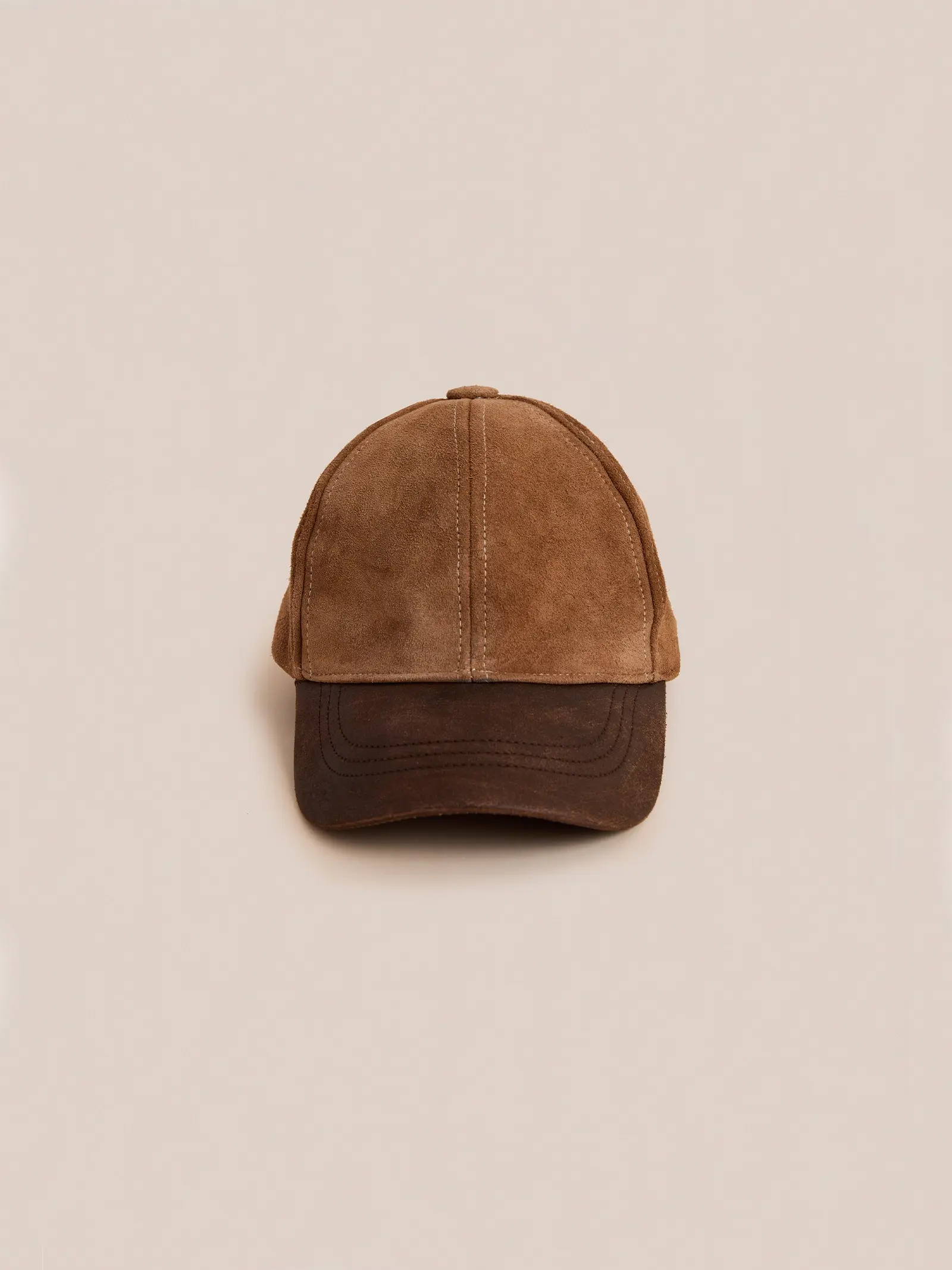 Suede Leather Contrast Distressed Cap | Modern Menswear by yycbvcnbmmnbm