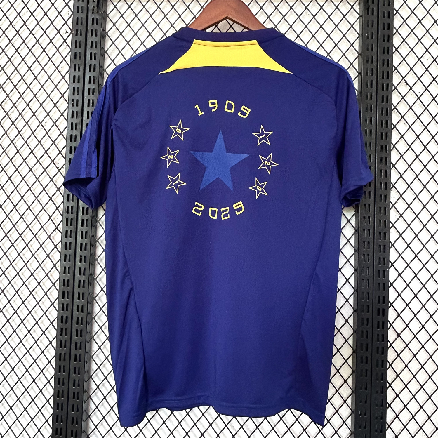 AlphaJersey-Boca Juniors 25-26 Urban Purist Throwback Blue Jersey - Fans Version