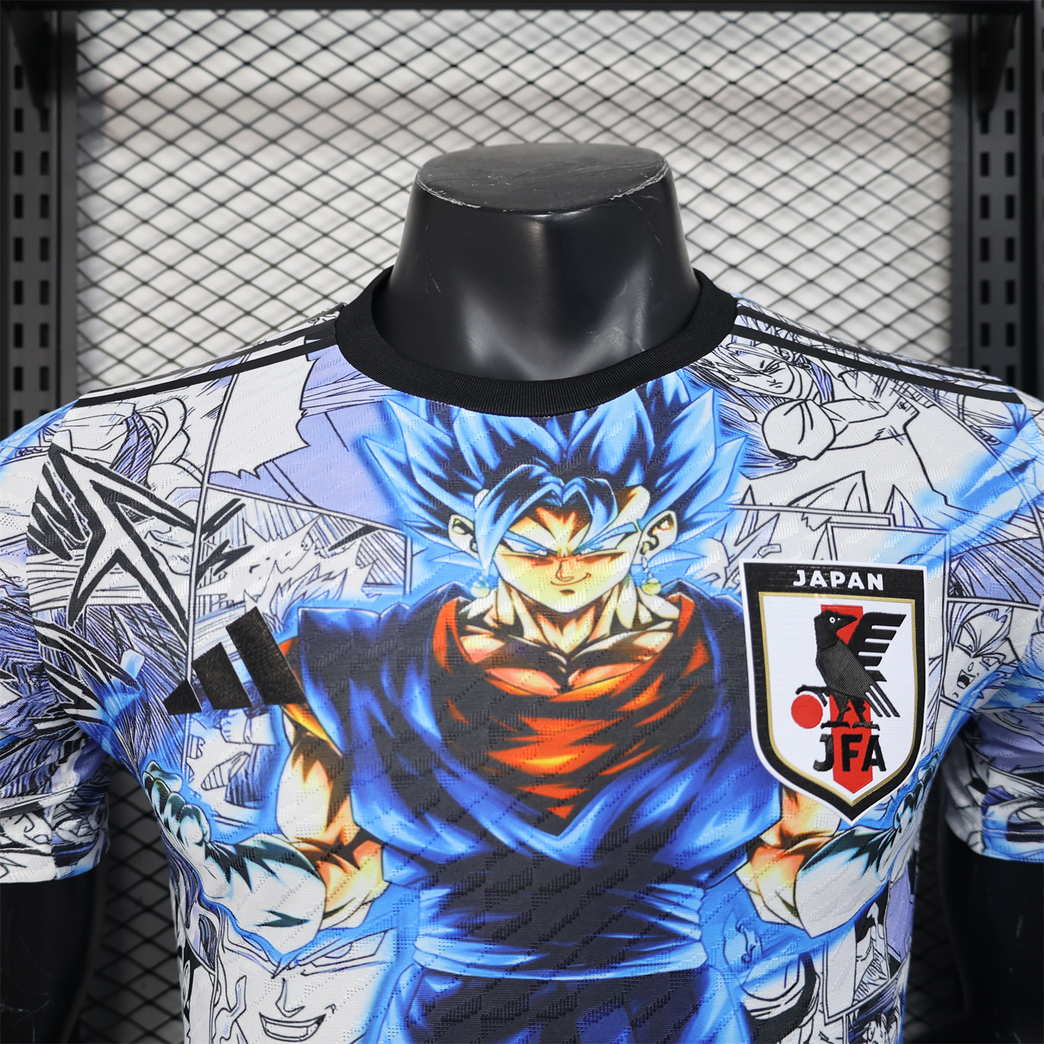AlphaJersey-Japan 25-26 Blue Super Saiyan God Special Edition Jersey - Player Version