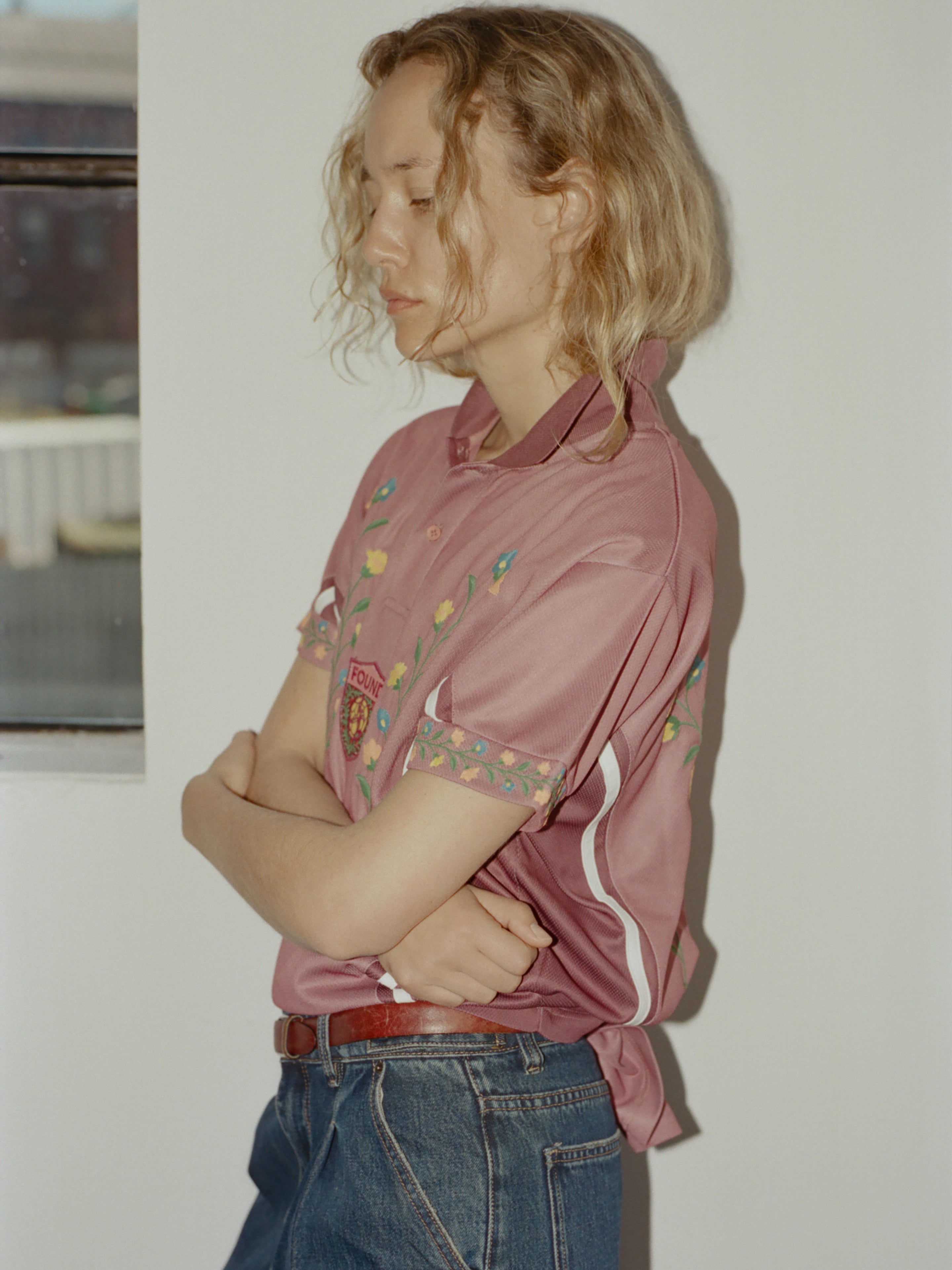 Floral Polo Jersey | Modern Menswear by yycbvcnbmmnbm