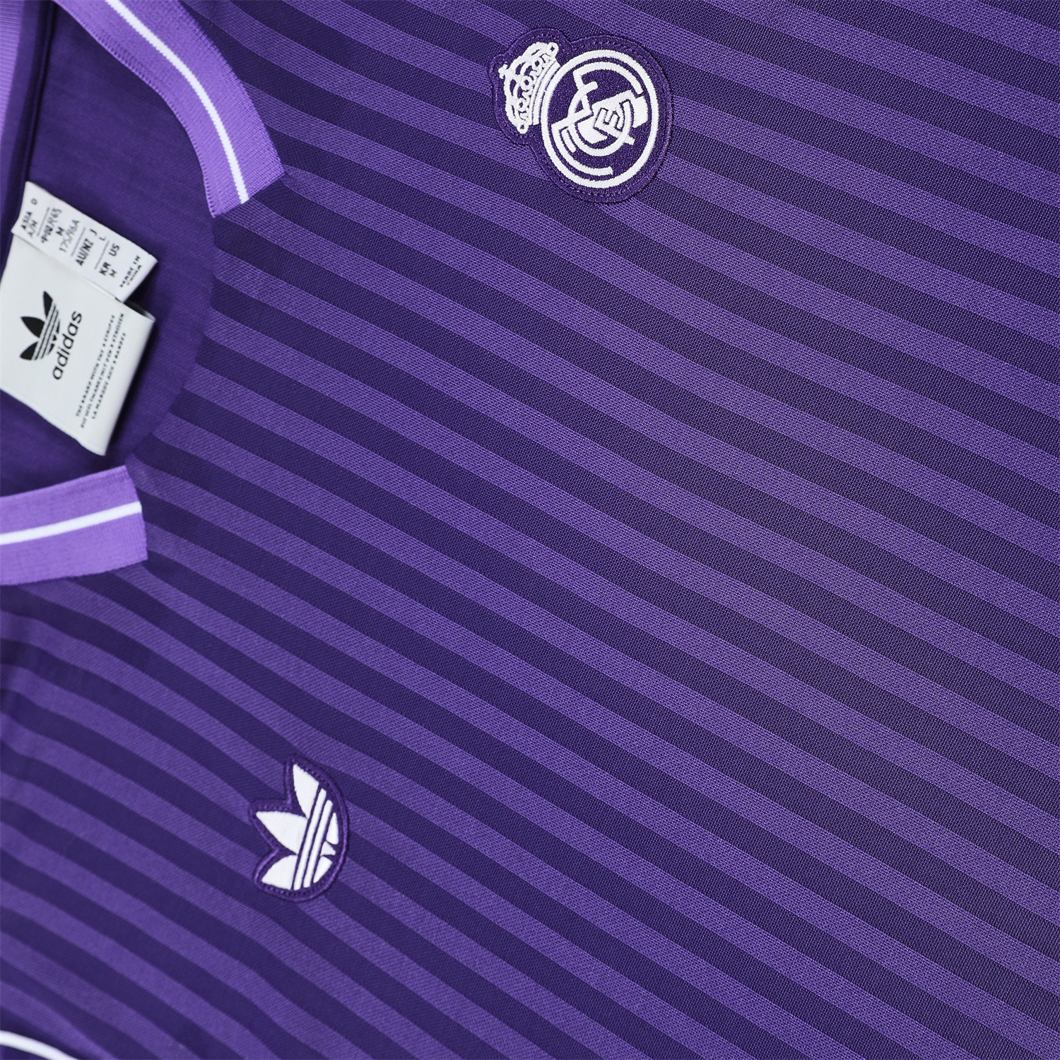 AlphaJersey-Real Madrid 25-26 Short-Sleeve Training Set - Pure Purple Top & Purple Shorts
