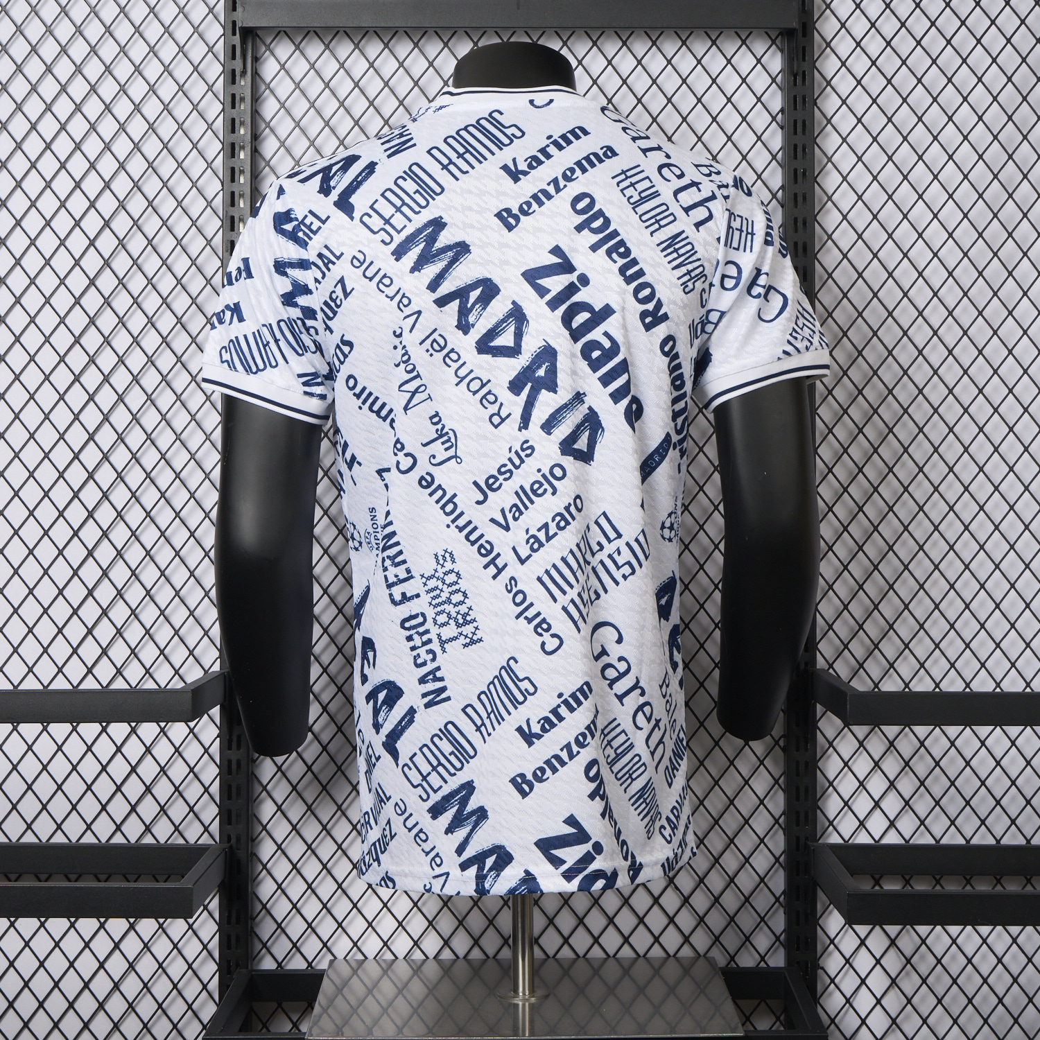 AlphaJersey-Real Madrid 25-26 Graffiti Of Football Star Names Special Jersey - Player Version