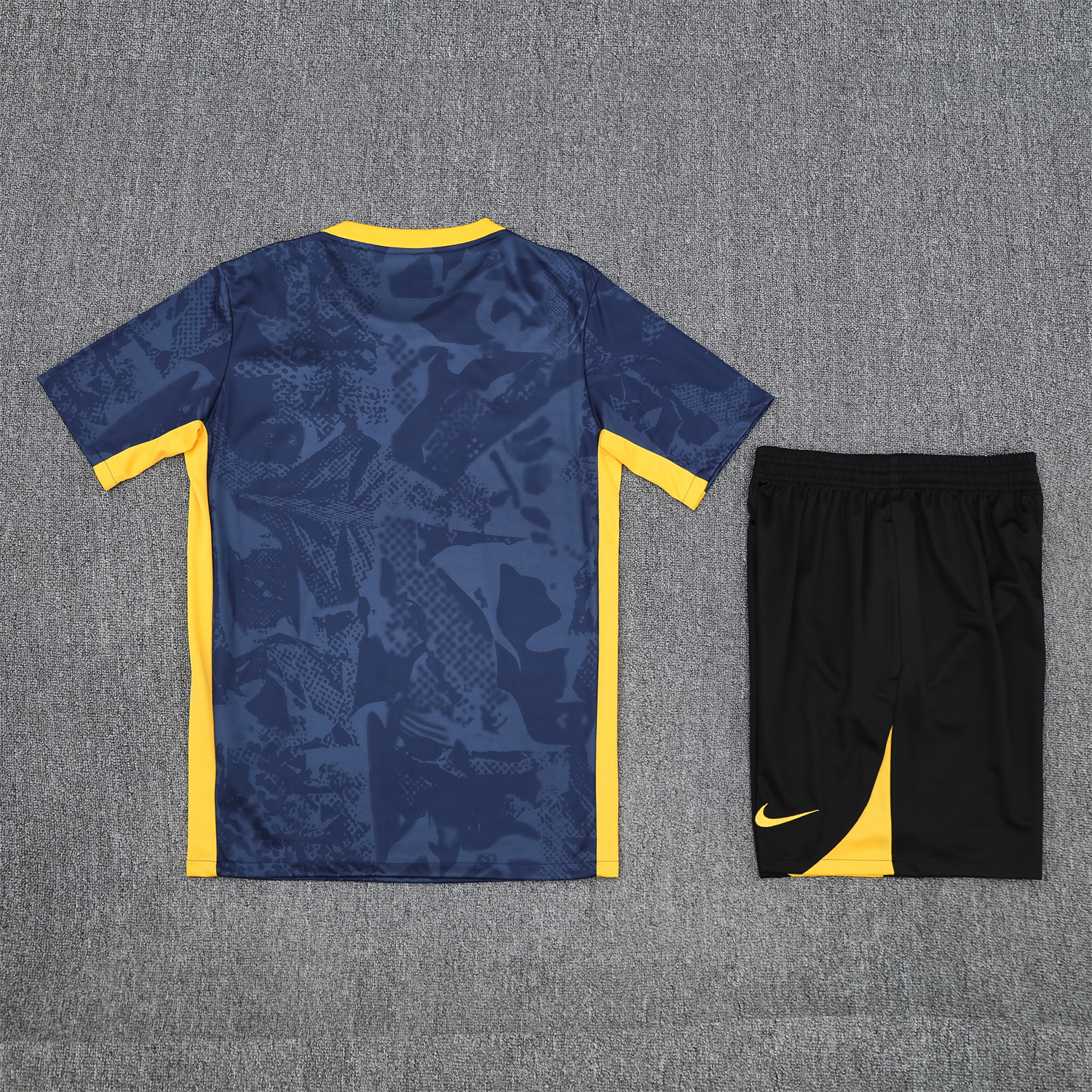 AlphaJersey-Inter Milan 25-26 Short-Sleeve Training Set - Deep Blue Camouflage